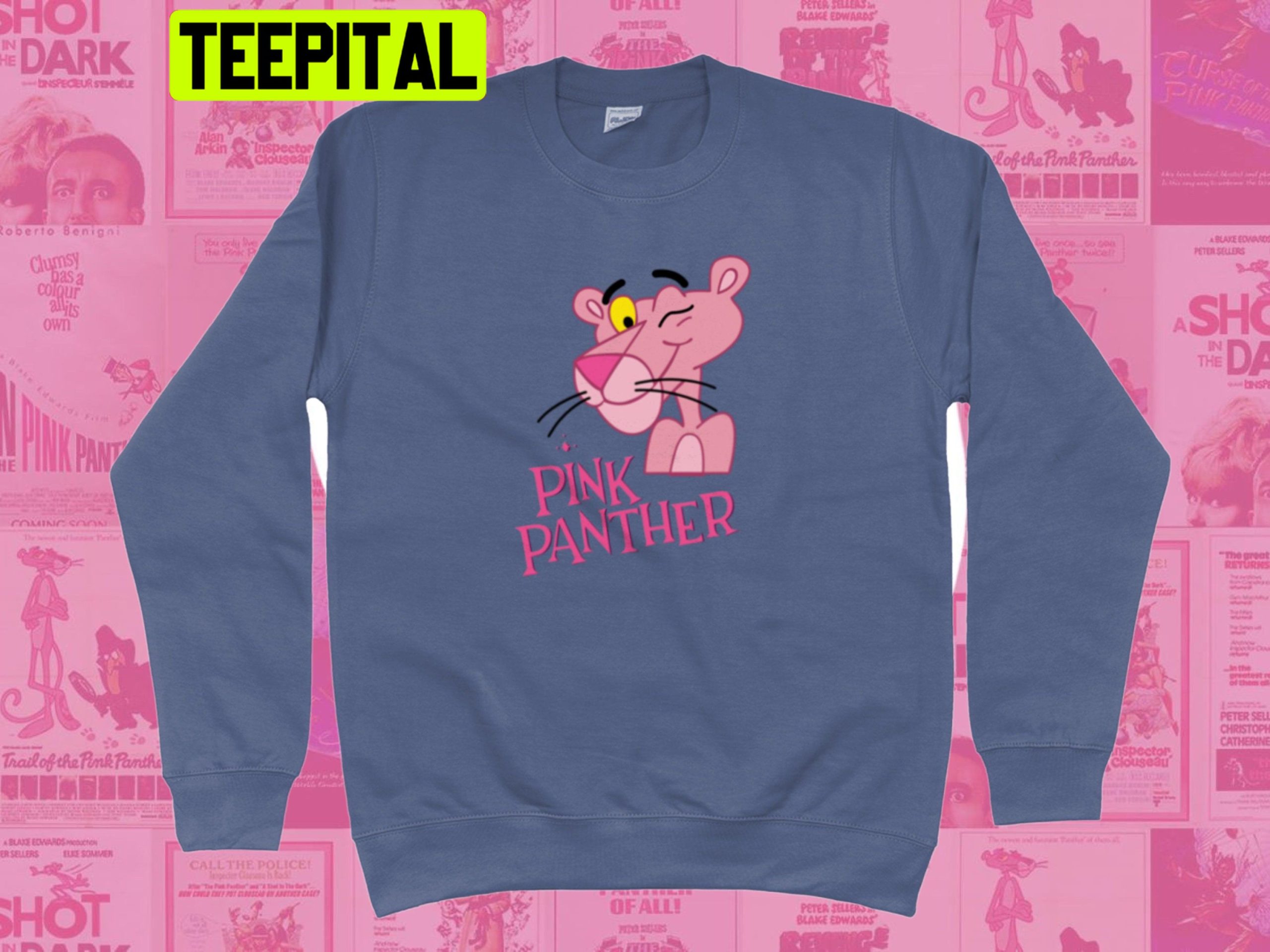 The Pink Panther Cartoon Animation Trending Unisex Shirt The Pink Panther Cartoon Animation Trending Unisex Shirt