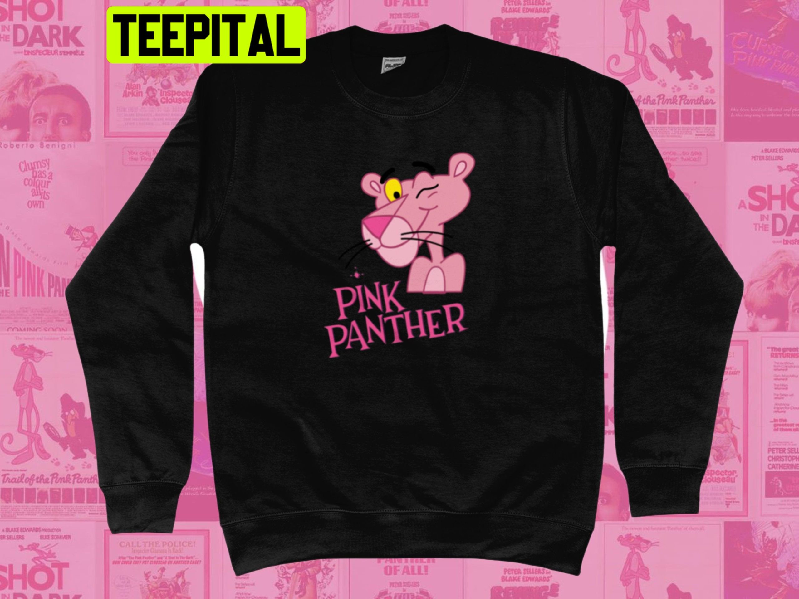 The Pink Panther Cartoon Animation Trending Unisex Shirt The Pink Panther Cartoon Animation Trending Unisex Shirt