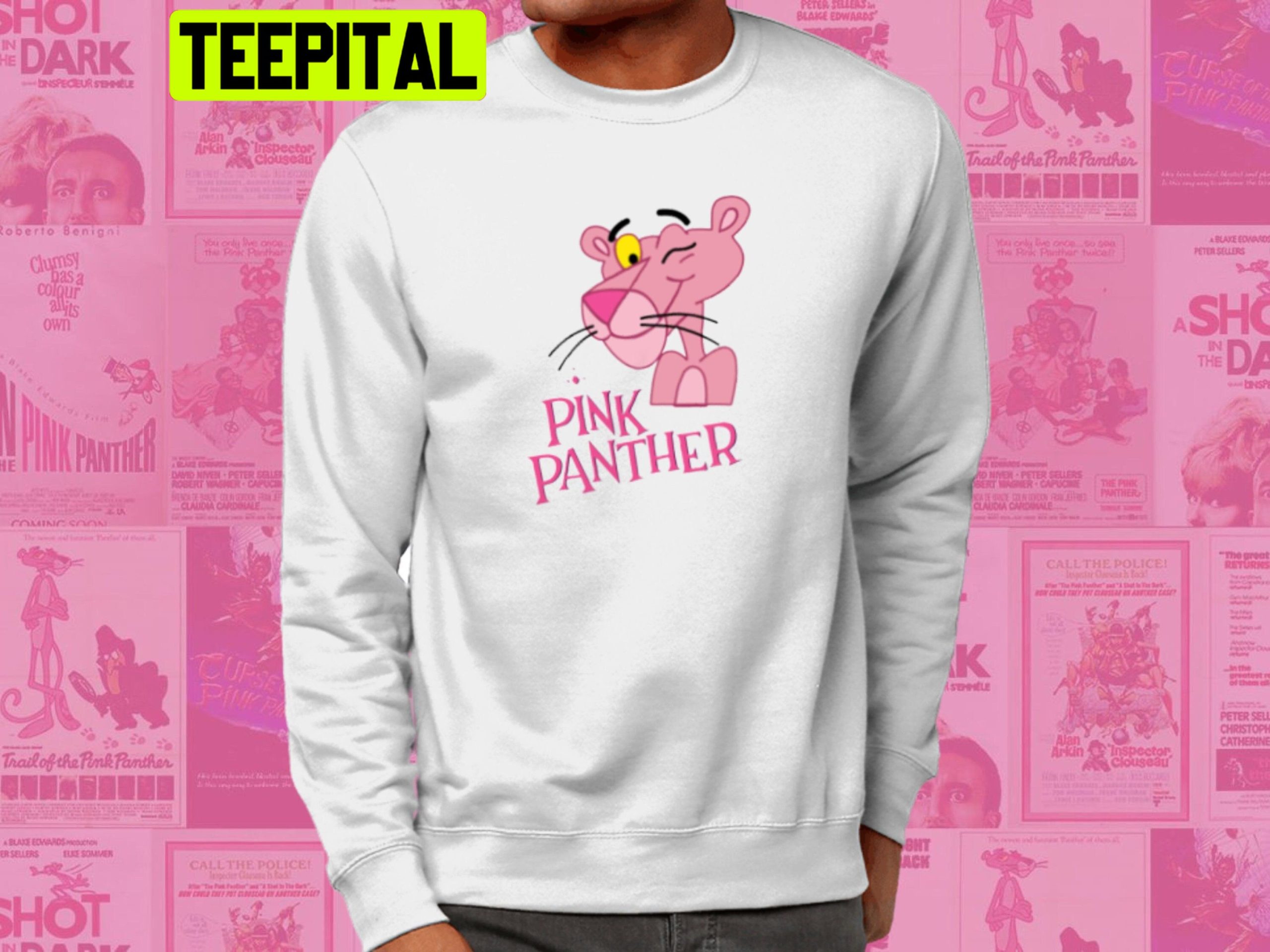 The Pink Panther Cartoon Animation Trending Unisex Shirt The Pink Panther Cartoon Animation Trending Unisex Shirt