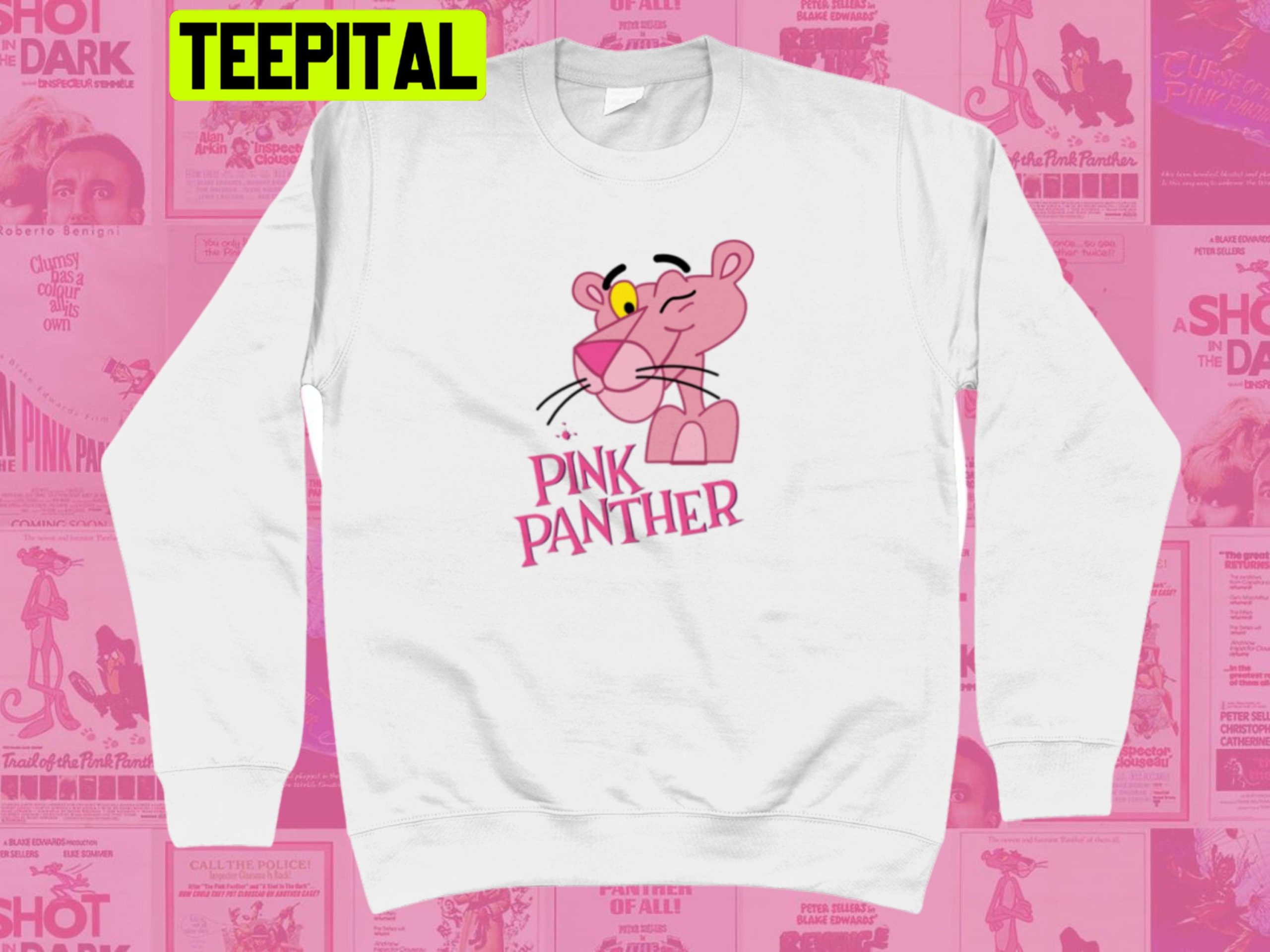 The Pink Panther Cartoon Animation Trending Unisex Shirt The Pink Panther Cartoon Animation Trending Unisex Shirt