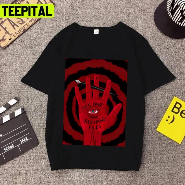 The Red Right Hand The Bad Seeds Nick Cave Unisex T-Shirt The Red Right Hand The Bad Seeds Nick Cave Unisex T-Shirt