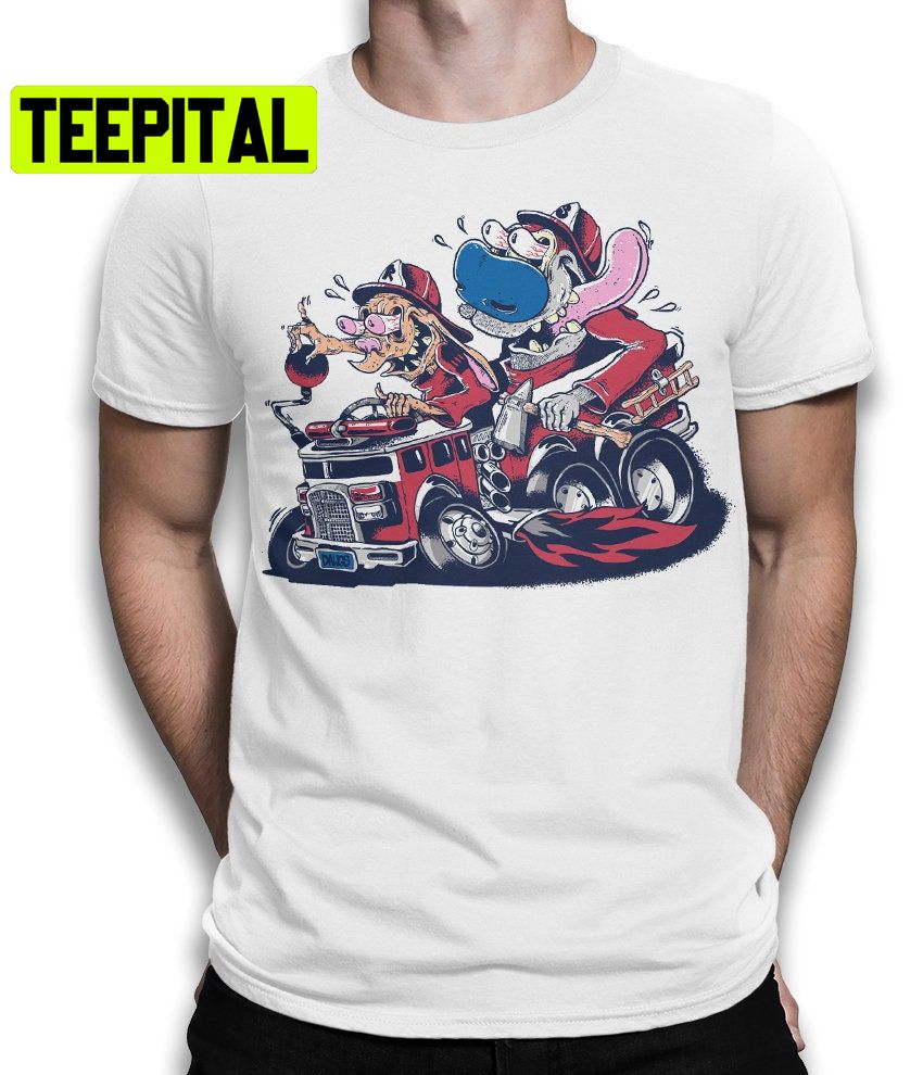 The Ren And Stimpy Show Trending Unisex Shirt The Ren And Stimpy Show Trending Unisex Shirt