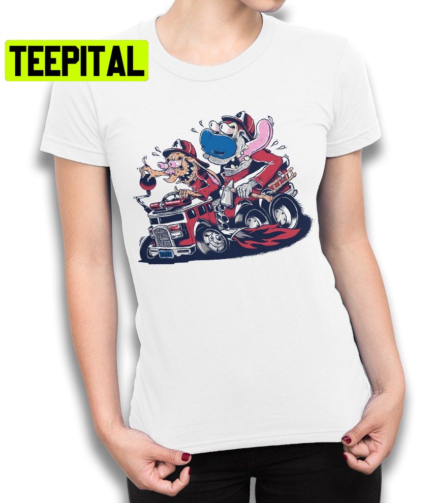 The Ren And Stimpy Show Trending Unisex Shirt The Ren And Stimpy Show Trending Unisex Shirt