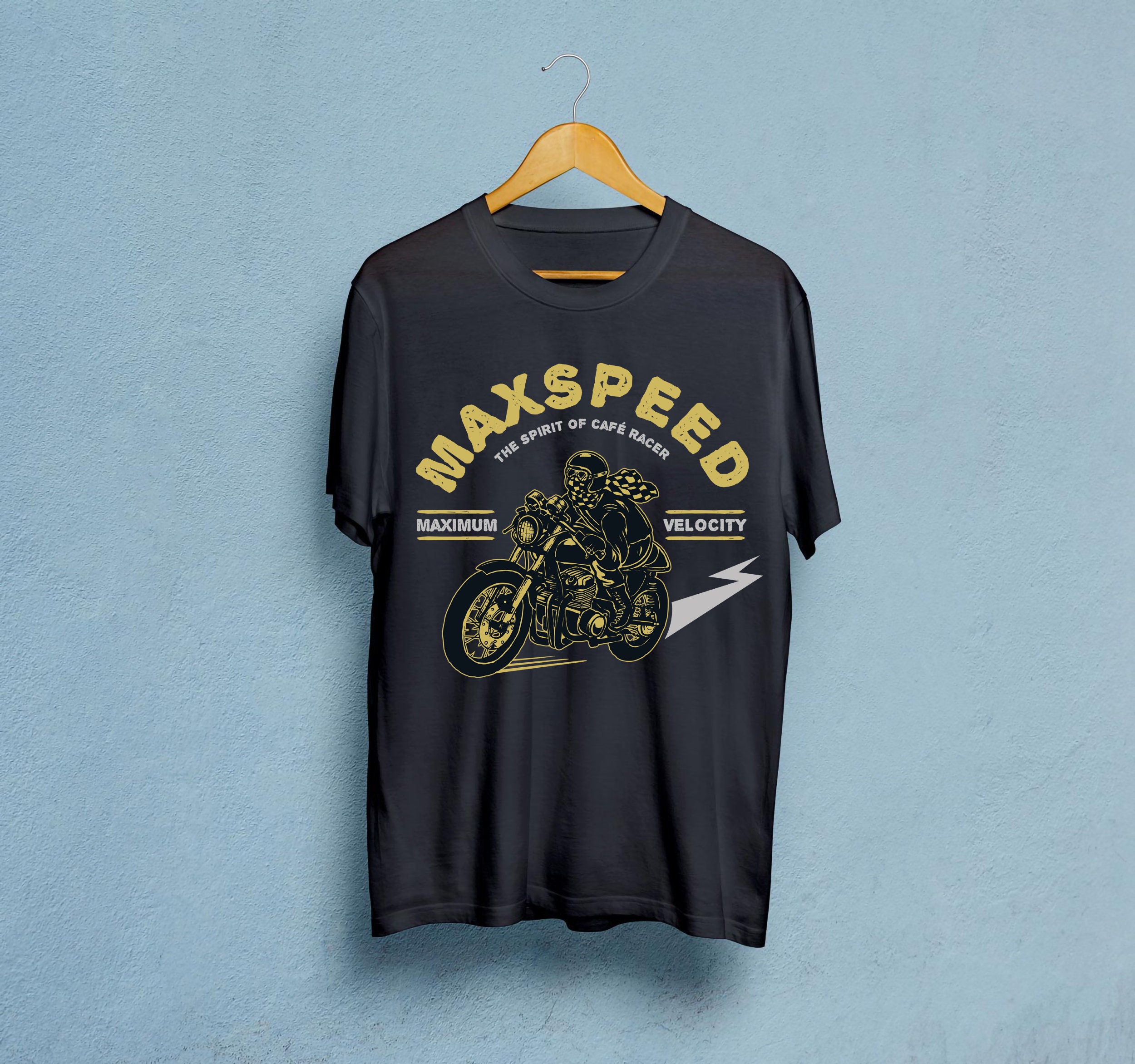 The Spirit Of Cafe Race Bikers Unisex T-Shirt The Spirit Of Cafe Race Bikers Unisex T-Shirt