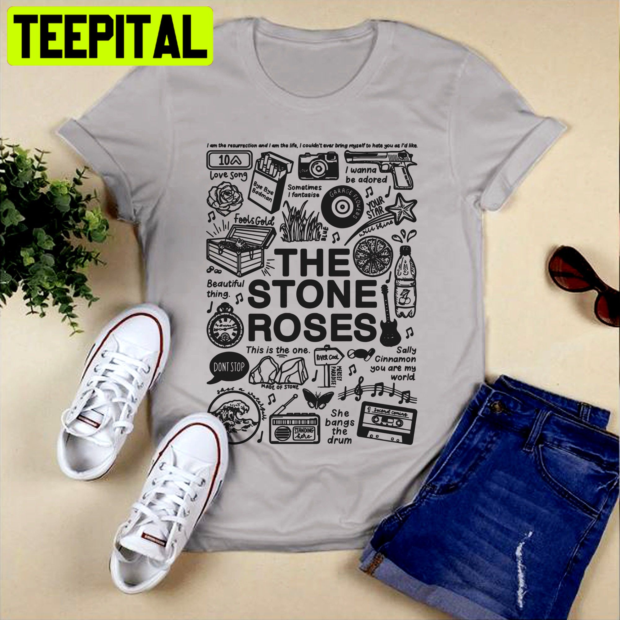 The Stone Roses Art Trending Unisex T-Shirt The Stone Roses Art Trending Unisex T-Shirt