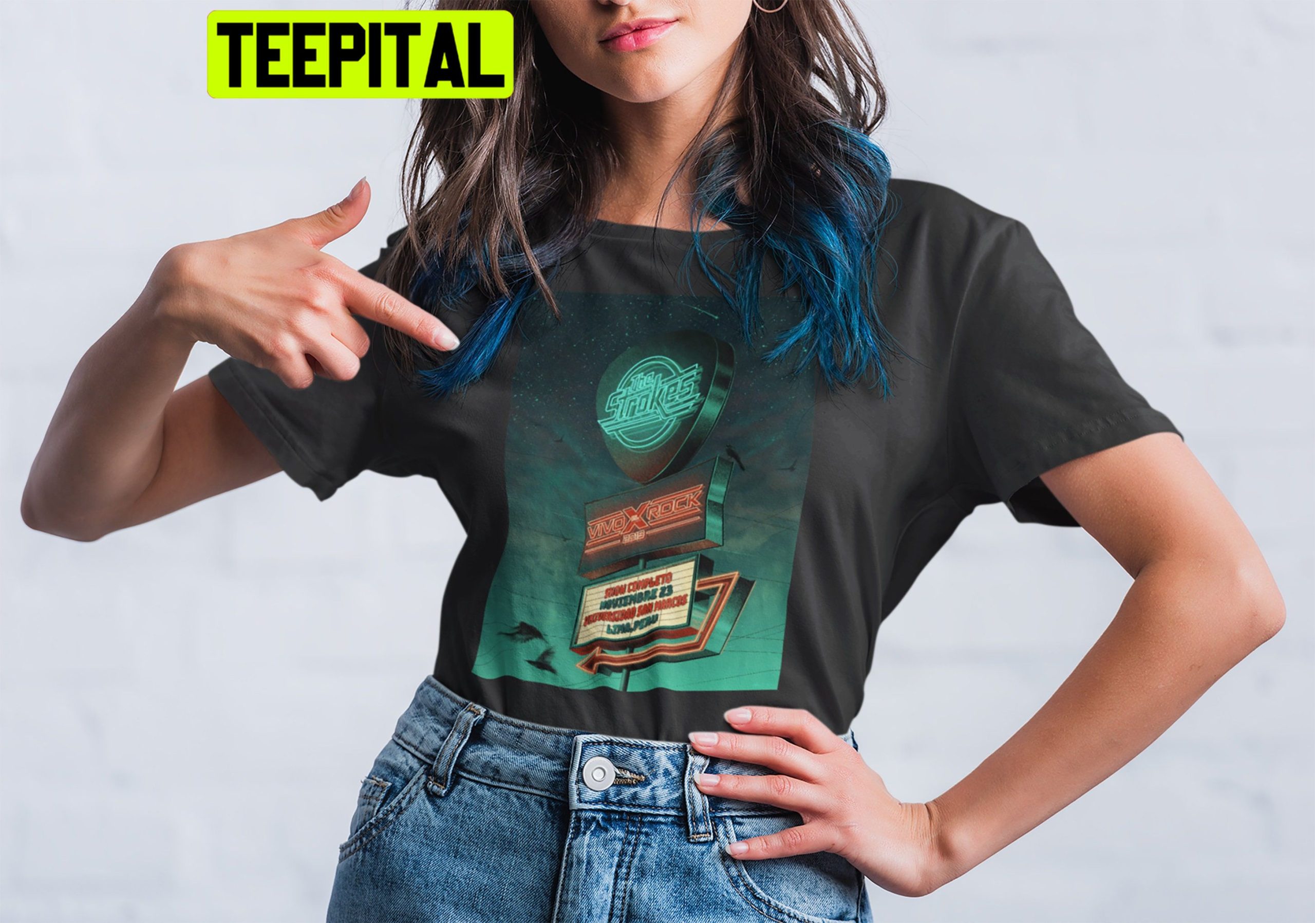 The Strokes Liveshow Trending Unisex Shirt The Strokes Liveshow Trending Unisex Shirt