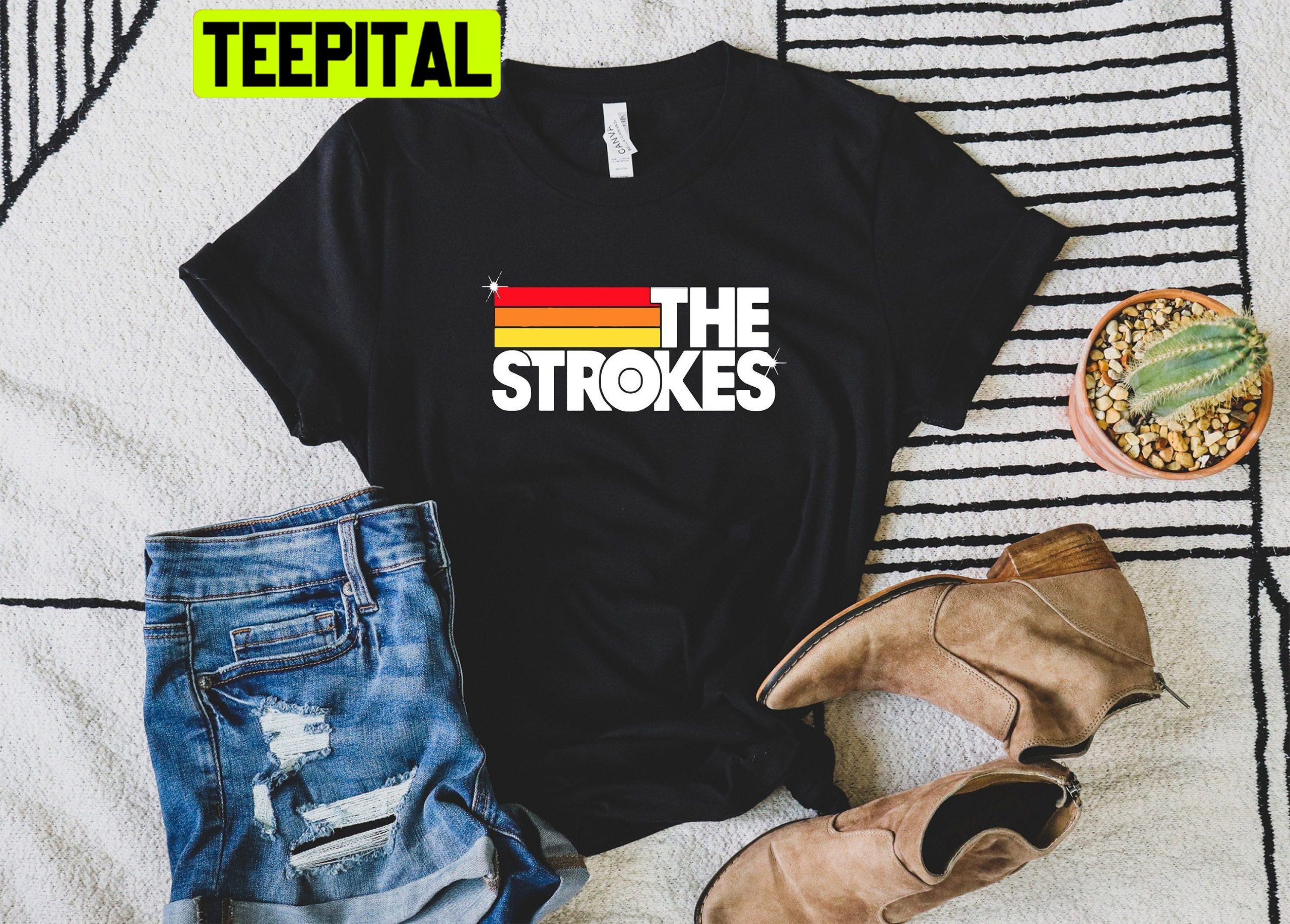 The Strokes Vintage Trending Unisex Shirt The Strokes Vintage Trending Unisex Shirt