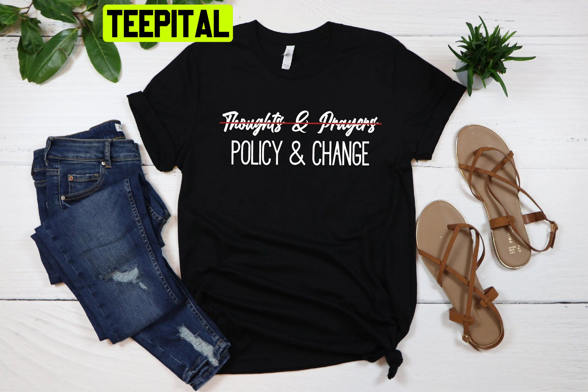 Thoughts And Prayers Are Not Enough Unisex Shirt Thoughts And Prayers Are Not Enough Unisex Shirt