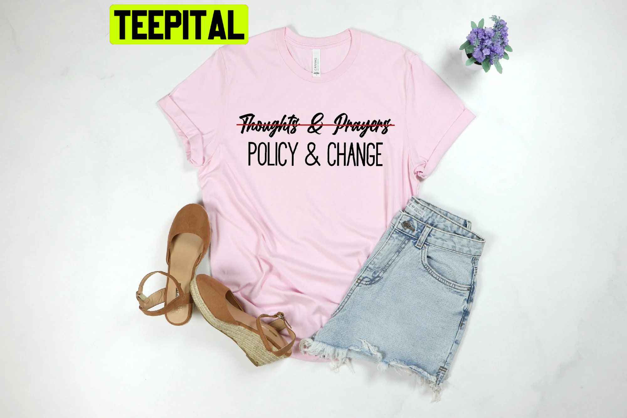 Thoughts And Prayers Are Not Enough Unisex Shirt Thoughts And Prayers Are Not Enough Unisex Shirt