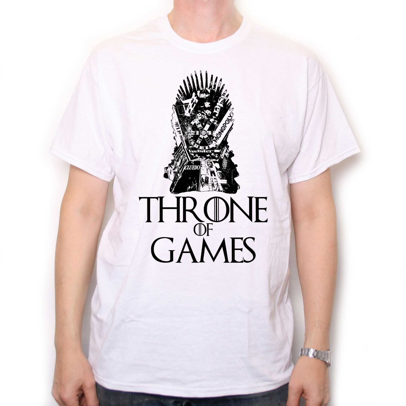 Throne Of Games Fantasy Board Game Tee Unisex T-Shirt Throne Of Games Fantasy Board Game Tee Unisex T-Shirt