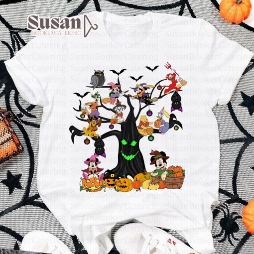 Tree Mickey Minnie Not So Scary 2022 World Disney Halloween Unisex T-Shirt