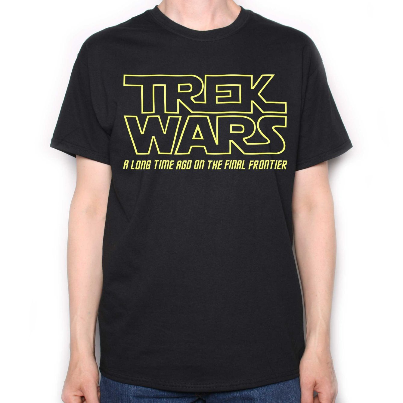Trek Wars A Long Time Ago On The Final Frontier T-Shirt Trek Wars A Long Time Ago On The Final Frontier T-Shirt