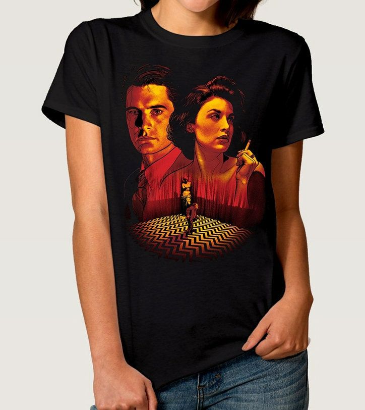 Twin Peaks Cooper and Audrey Horne T-Shirt Twin Peaks Cooper and Audrey Horne T-Shirt