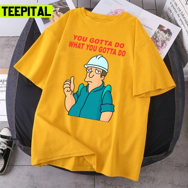 Ultimate Work Sad Face Futurama Unisex T-Shirt Ultimate Work Sad Face Futurama Unisex T-Shirt
