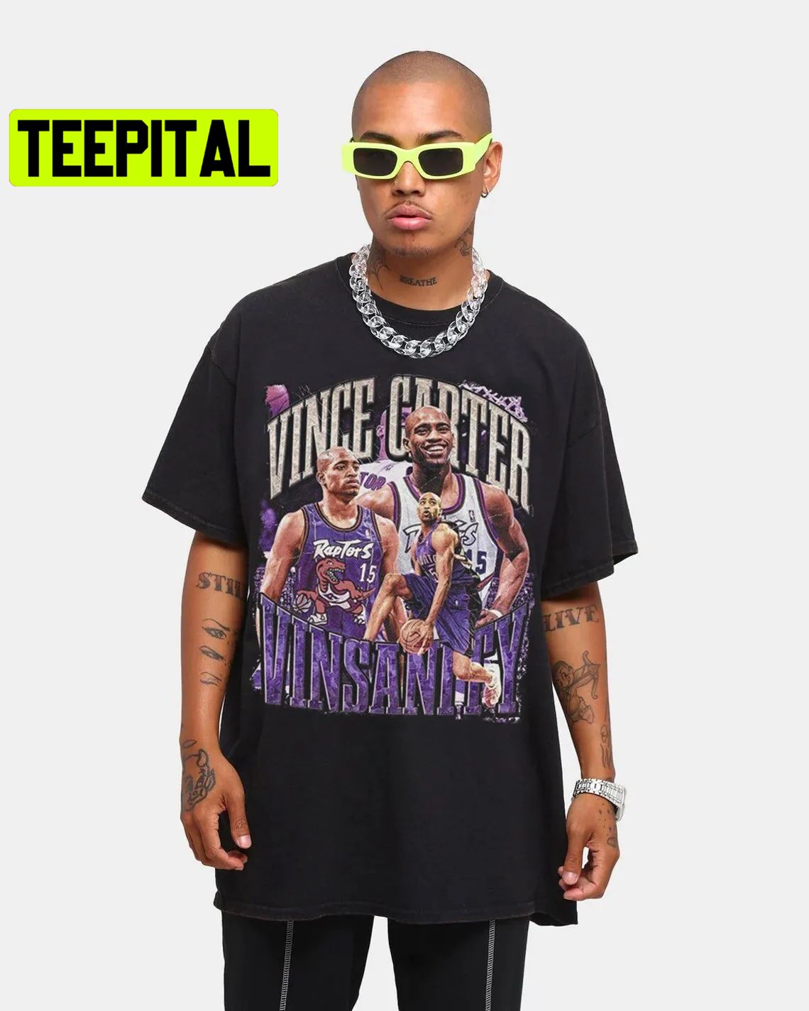 Vince Carter Vinsanity Vintage Art Trending Unisex T-Shirt Vince Carter Vinsanity Vintage Art Trending Unisex T-Shirt