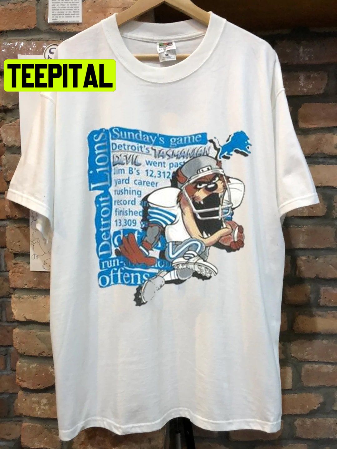 Vintage 90s Inspired Bootleg Detroit Lions Football Usa Team Unisex T-Shirt Vintage 90s Inspired Bootleg Detroit Lions Football Usa Team Unisex T-Shirt