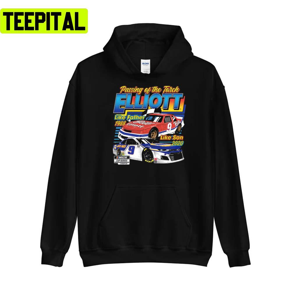 Vintage Bill Elliott 9 Retro Nascar Car Racing Unisex T-Shirt Vintage Bill Elliott 9 Retro Nascar Car Racing Unisex T-Shirt