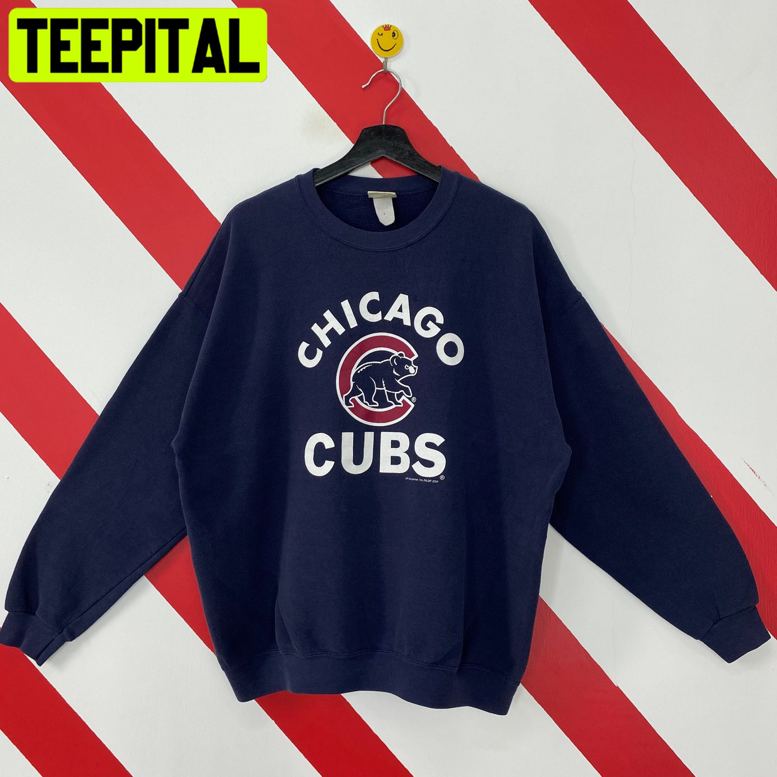 Vintage Chicago Cubs Mlb Trending Unisex Sweatshirt Vintage Chicago Cubs Mlb Trending Unisex Sweatshirt