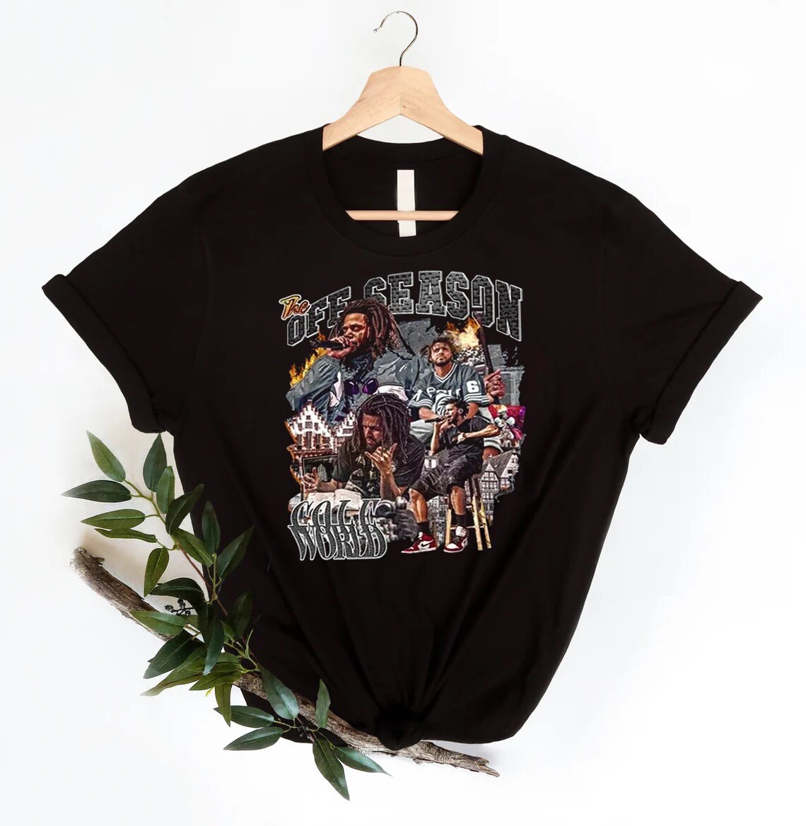 Vintage Cole Season Rapper Bootleg Rap 90s Unisex T-Shirt Vintage Cole Season Rapper Bootleg Rap 90s Unisex T-Shirt