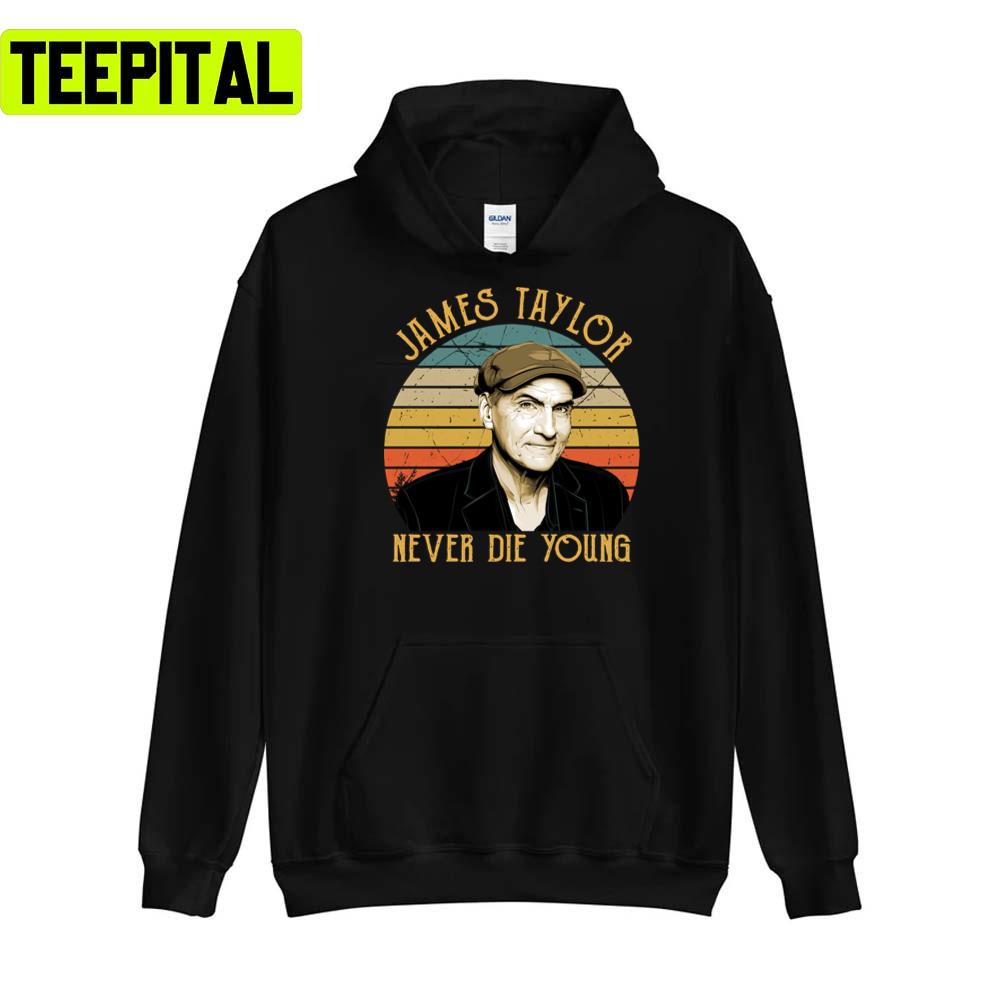 Vintage James Taylor Never Die Young Frank Zebra Unisex T-Shirt Vintage James Taylor Never Die Young Frank Zebra Unisex T-Shirt