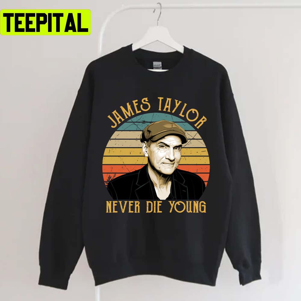 Vintage James Taylor Never Die Young Frank Zebra Unisex T-Shirt Vintage James Taylor Never Die Young Frank Zebra Unisex T-Shirt