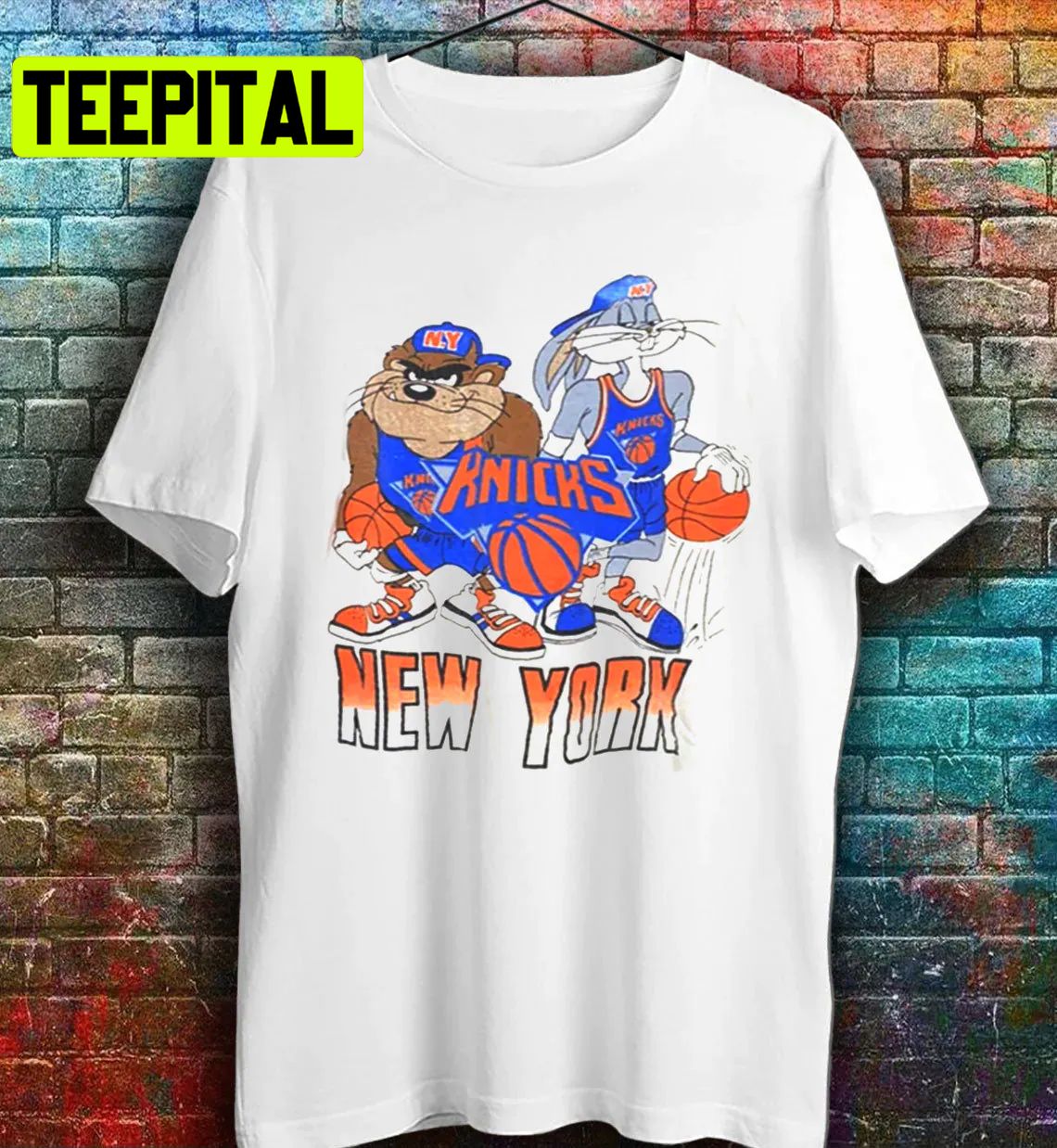 Vintage Nba New York Knicks Looney Tunes Basketball Trending Unisex T-Shirt Vintage Nba New York Knicks Looney Tunes Basketball Trending Unisex T-Shirt
