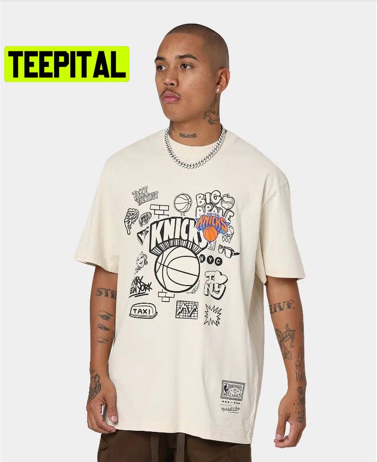 Vintage New York Knicks Nba Basketball Art Trending Unisex T-Shirt Vintage New York Knicks Nba Basketball Art Trending Unisex T-Shirt
