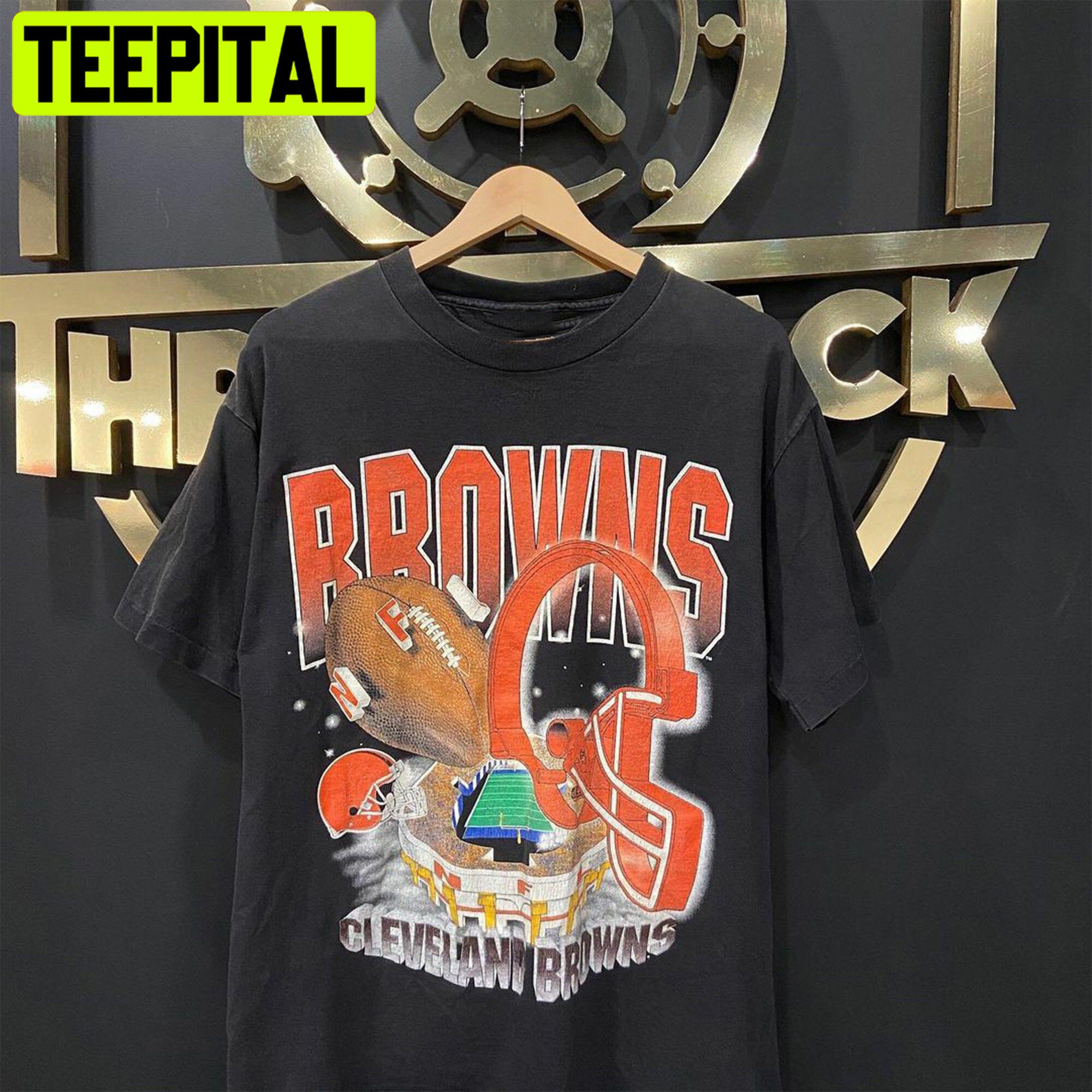Vintage Nfl Cleveland Browns Football Trending Unisex T-Shirt Vintage Nfl Cleveland Browns Football Trending Unisex T-Shirt