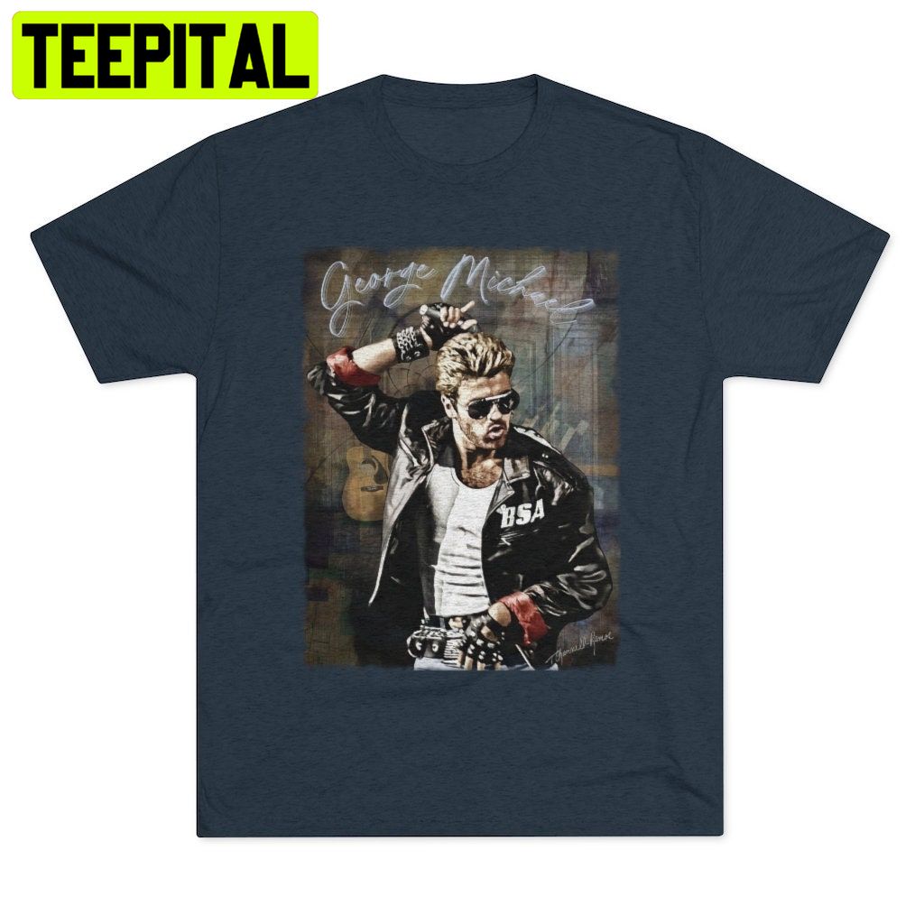 Vintage Pop George Michael Trending Unisex Shirt Vintage Pop George Michael Trending Unisex Shirt