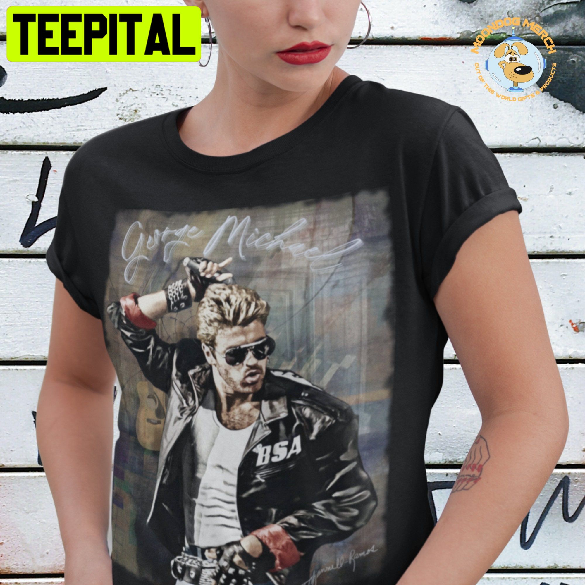 Vintage Pop George Michael Trending Unisex Shirt Vintage Pop George Michael Trending Unisex Shirt