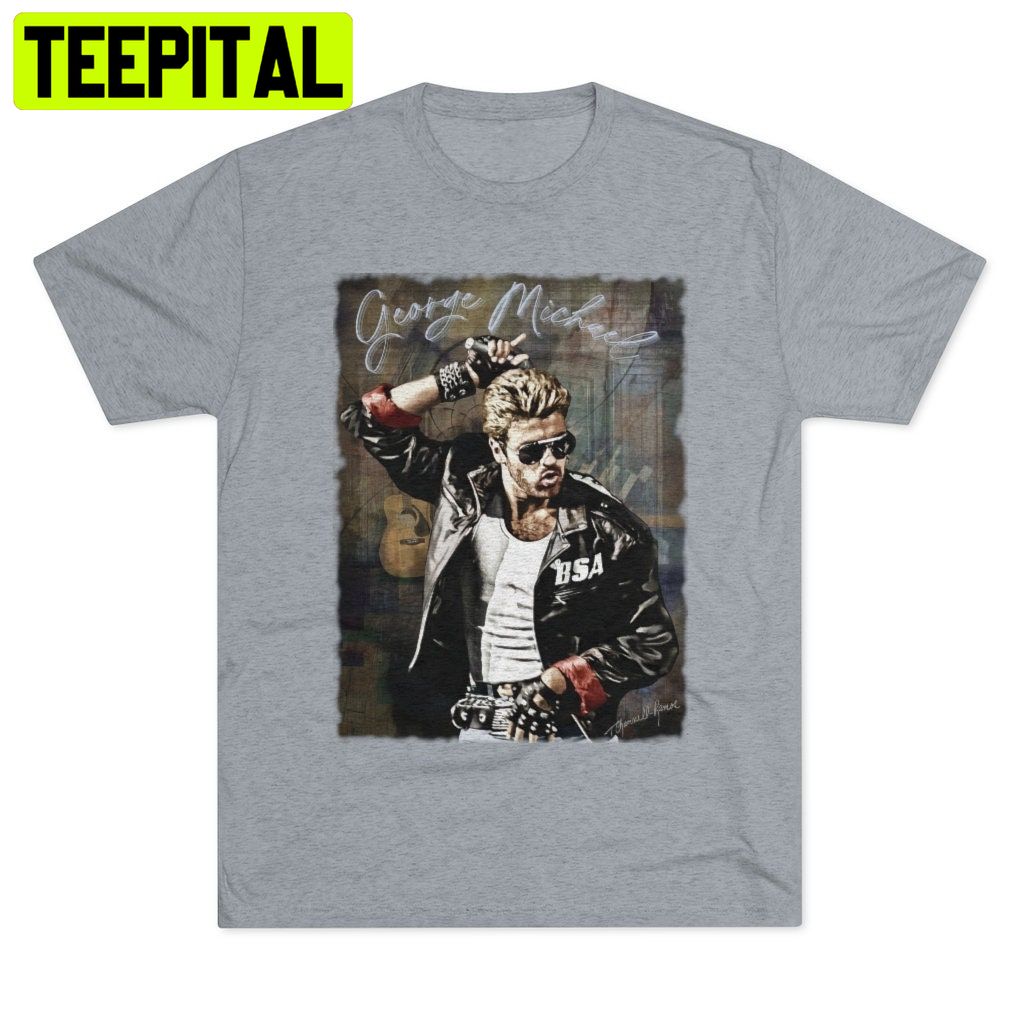 Vintage Pop George Michael Trending Unisex Shirt Vintage Pop George Michael Trending Unisex Shirt