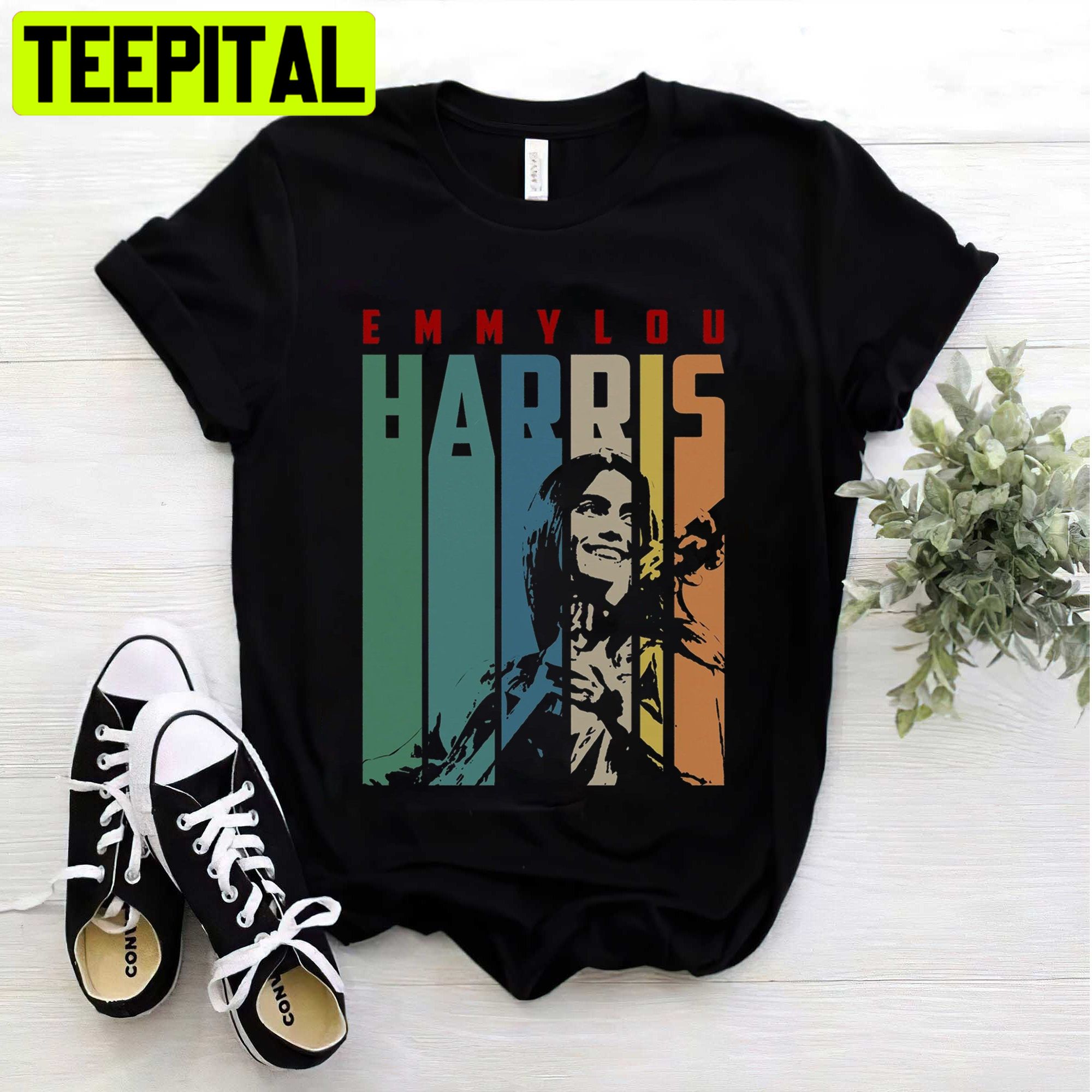 Vintage Retro Emmylou Harris Unisex Shirt Vintage Retro Emmylou Harris Unisex Shirt