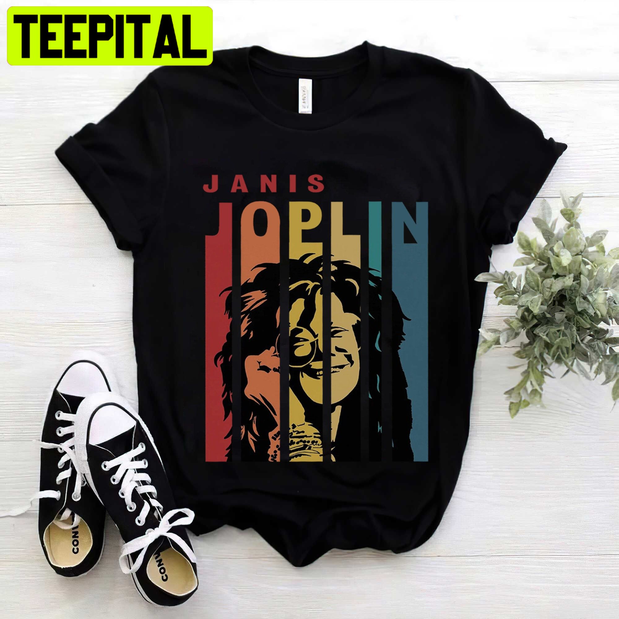 Vintage Retro Janis Joplin Unisex Shirt Vintage Retro Janis Joplin Unisex Shirt