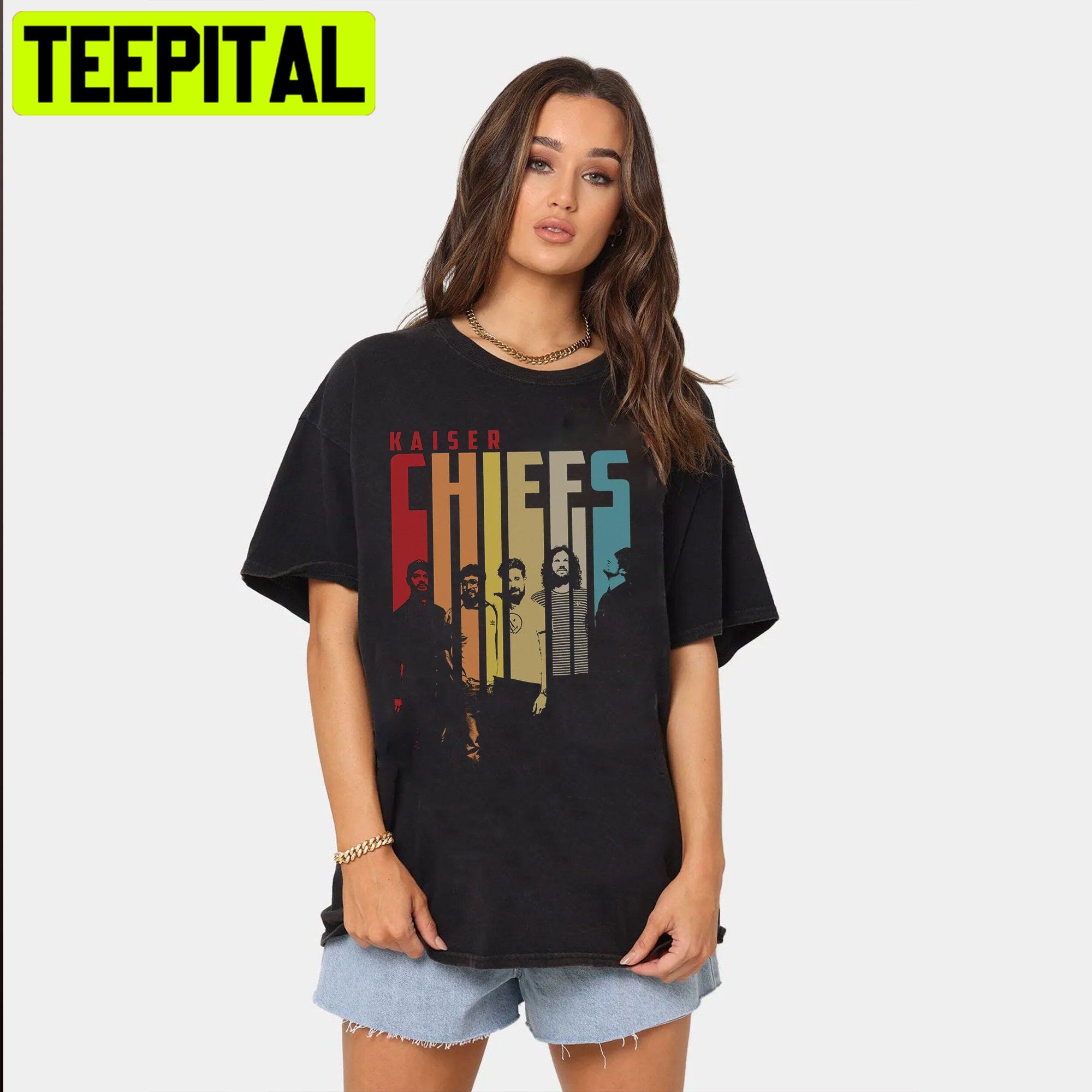 Vintage Retro Kaiser Chiefs Unisex Shirt Vintage Retro Kaiser Chiefs Unisex Shirt