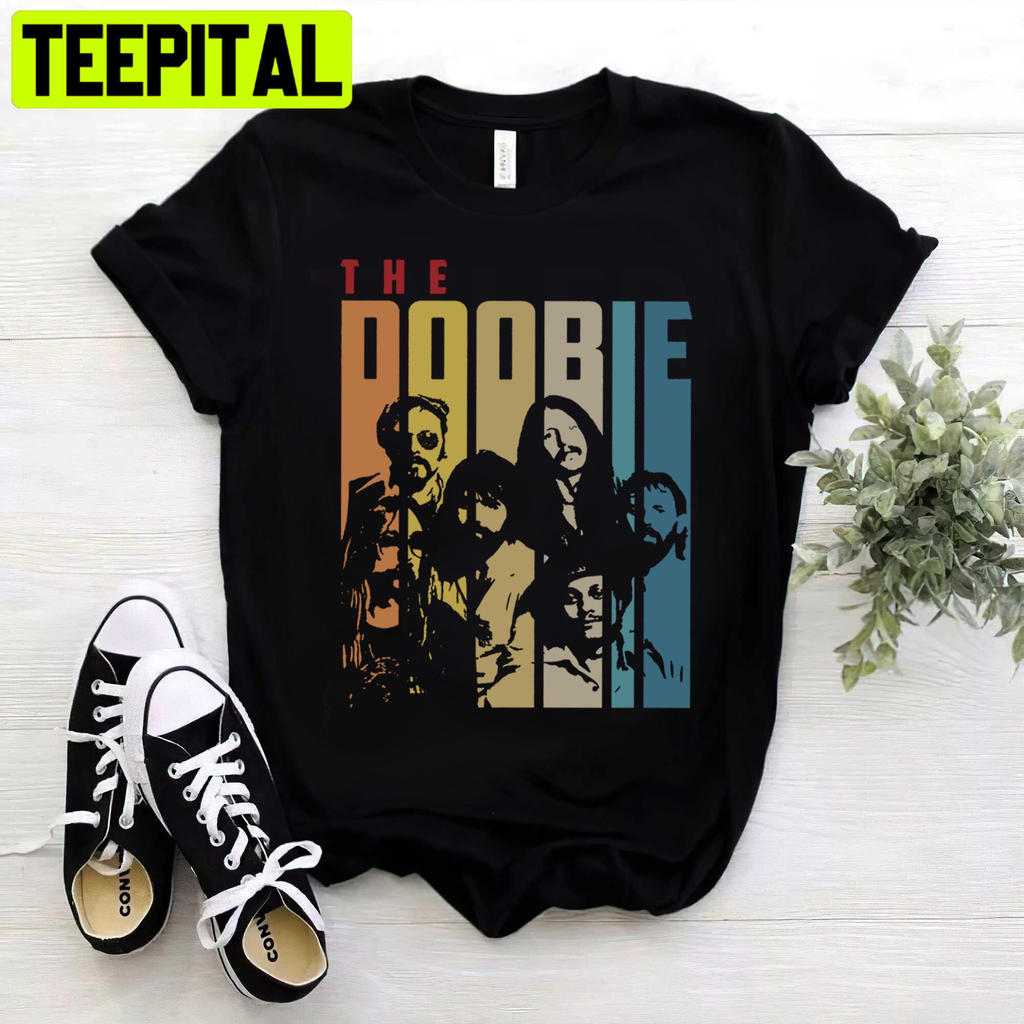 Vintage Retro The Doobie Brothers Unisex Shirt Vintage Retro The Doobie Brothers Unisex Shirt