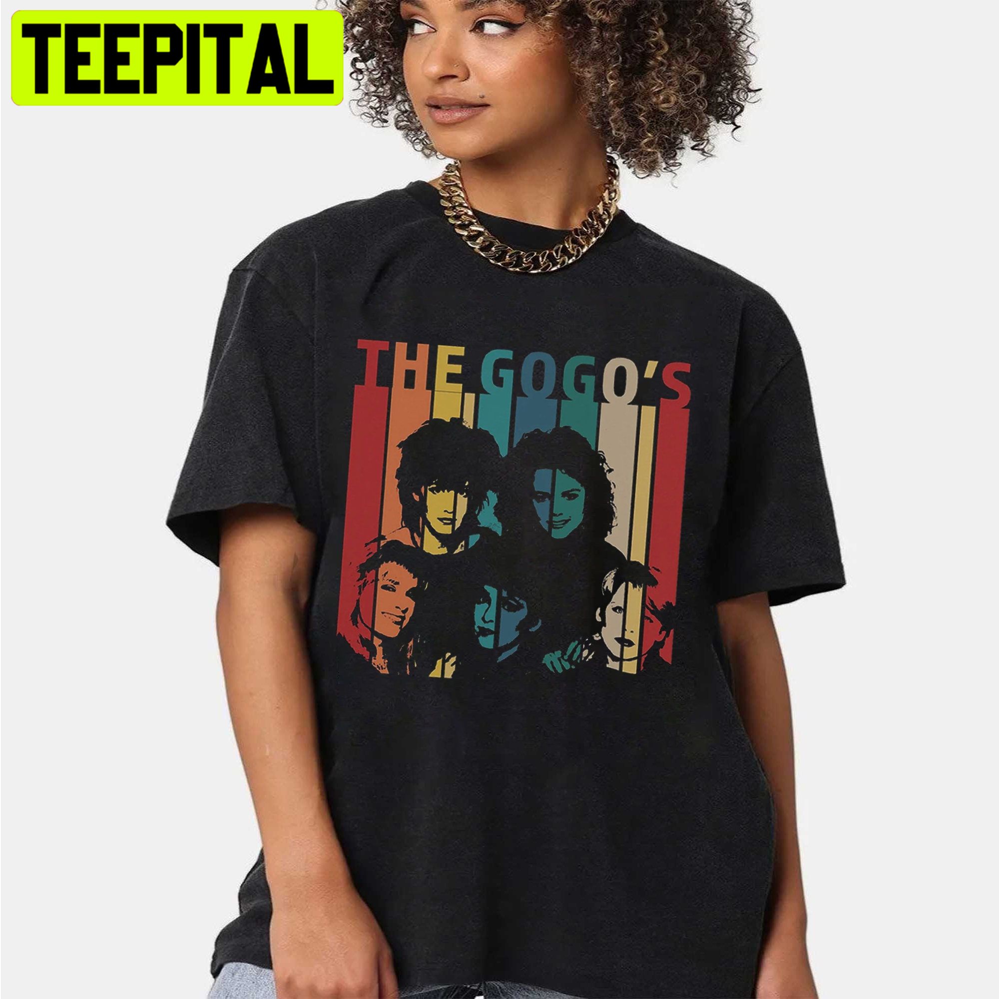 Vintage Retro The Gogo’s Unisex Shirt Vintage Retro The Gogo’s Unisex Shirt