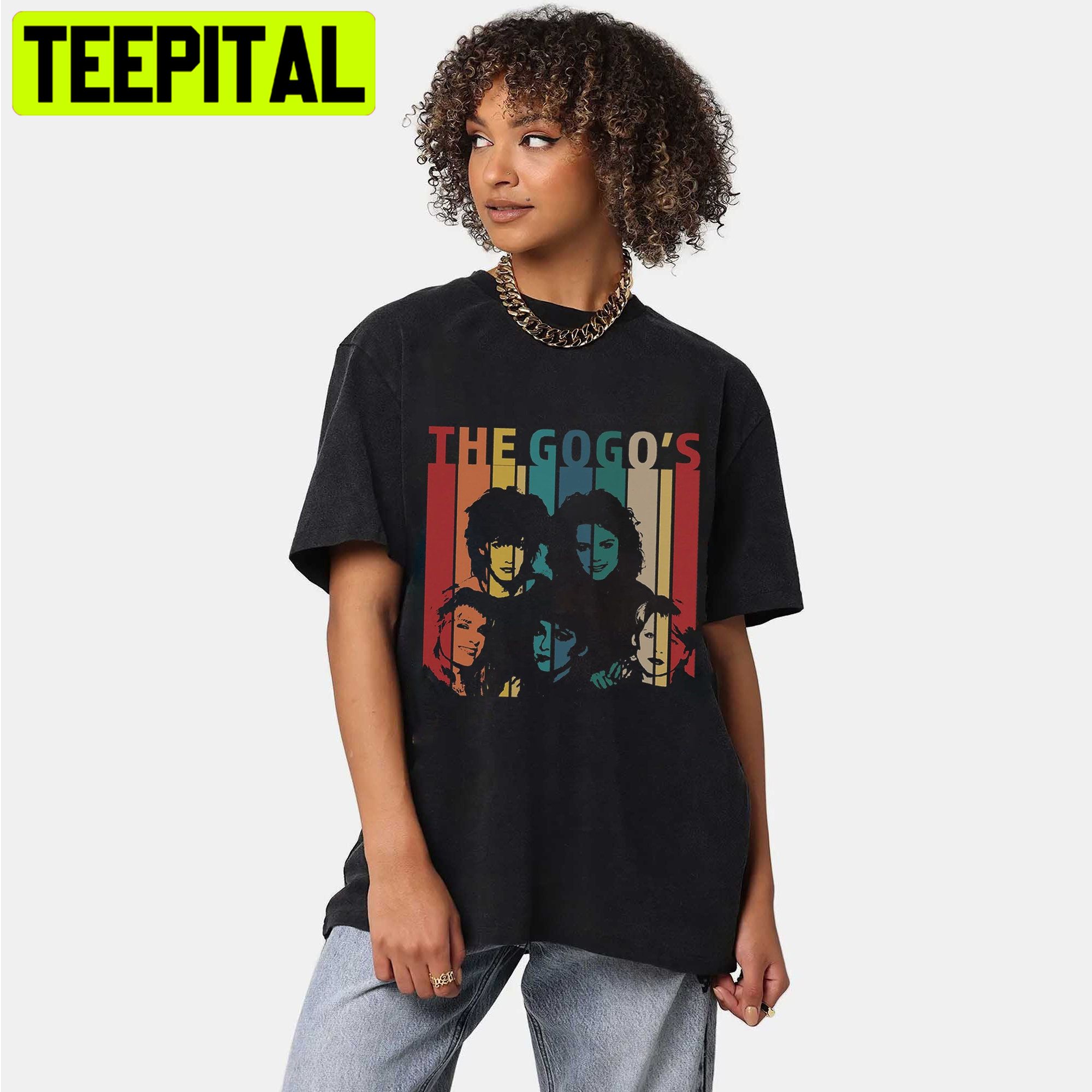 Vintage Retro The Gogo’s Unisex Shirt Vintage Retro The Gogo’s Unisex Shirt