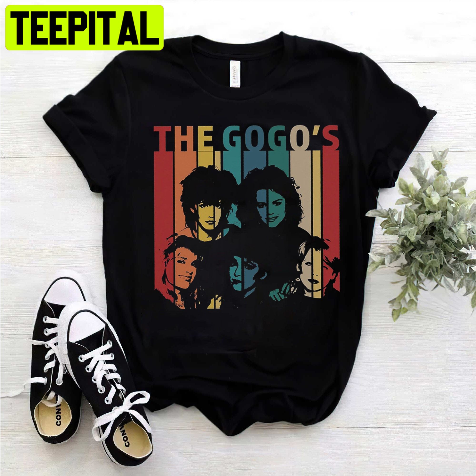 Vintage Retro The Gogo’s Unisex Shirt Vintage Retro The Gogo’s Unisex Shirt