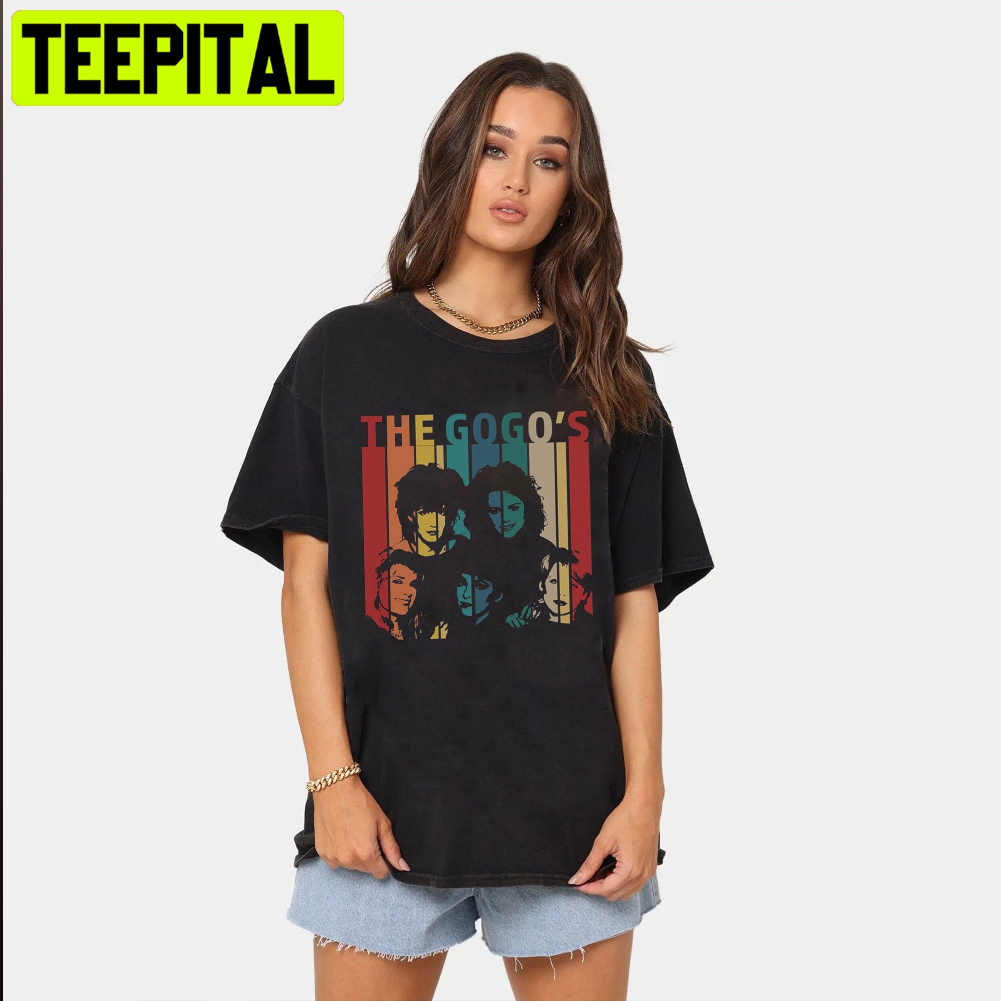Vintage Retro The Gogo’s Unisex Shirt Vintage Retro The Gogo’s Unisex Shirt