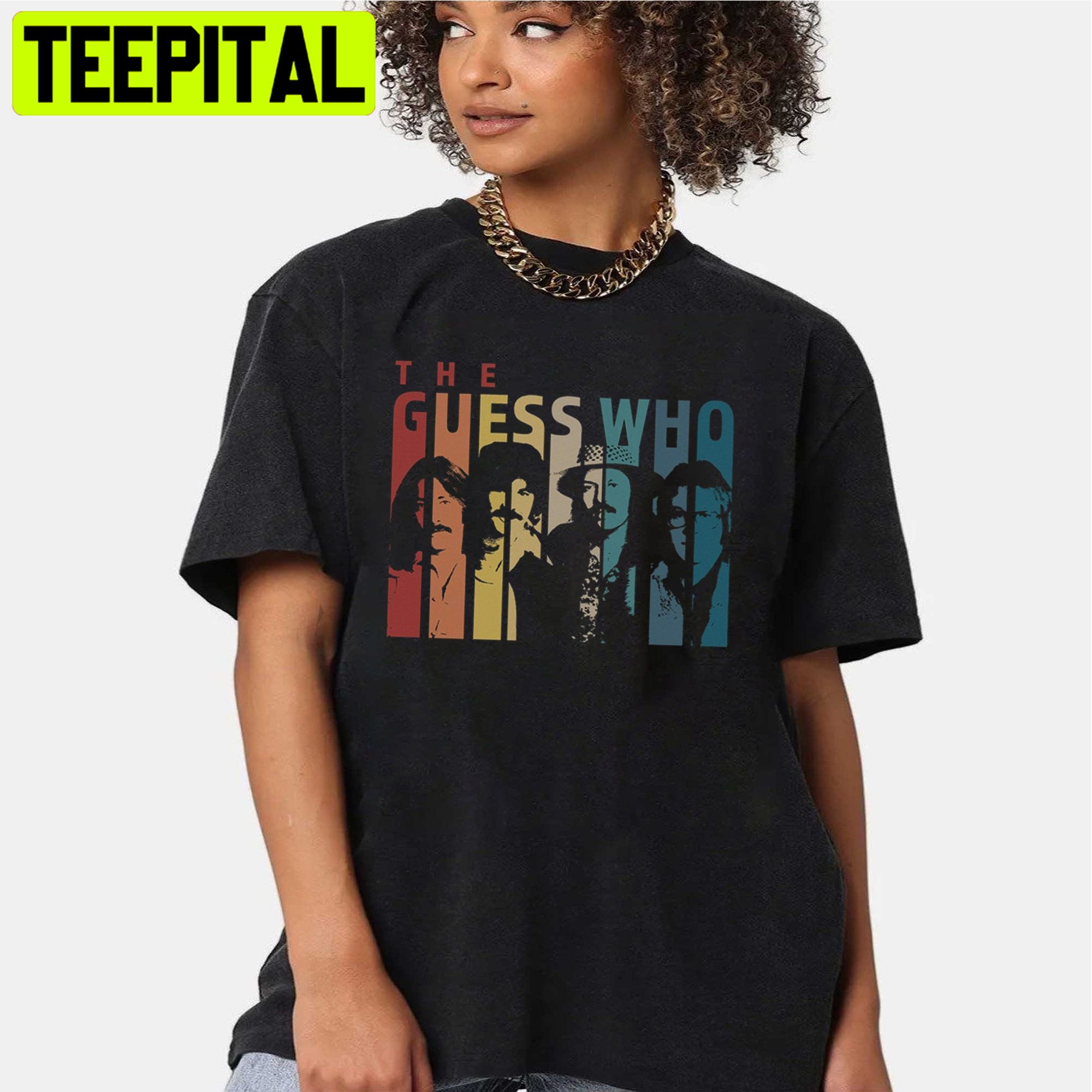 Vintage Retro The Guess Who Unisex Shirt Vintage Retro The Guess Who Unisex Shirt