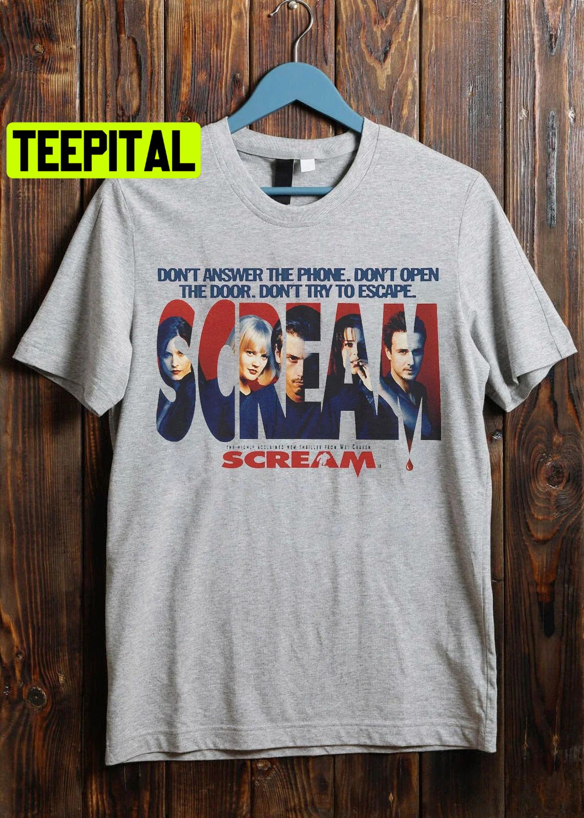 Vintage Scream Horror Movie Halloween Trending Unisex T-Shirt Vintage Scream Horror Movie Halloween Trending Unisex T-Shirt