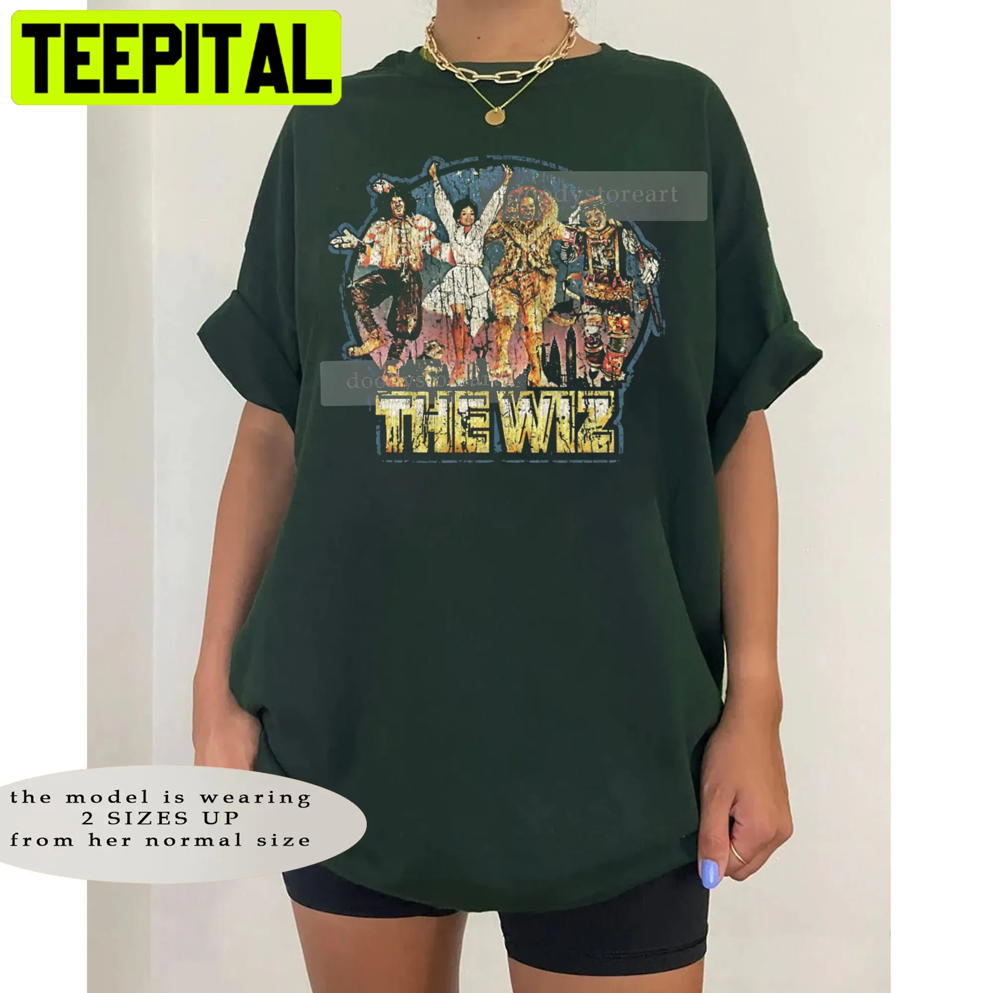 Vintage The Wiz Group 70s Classic Unisex Shirt Vintage The Wiz Group 70s Classic Unisex Shirt