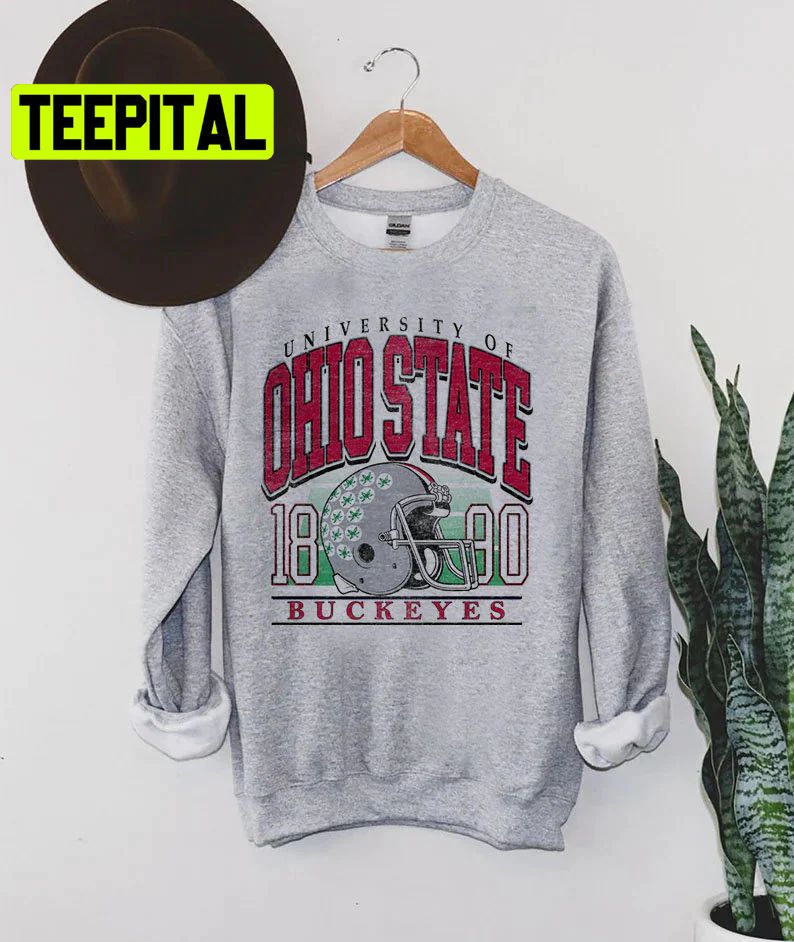 Vintage University Of Ohio State 1890 Trending Unisex Sweatshirt Vintage University Of Ohio State 1890 Trending Unisex Sweatshirt