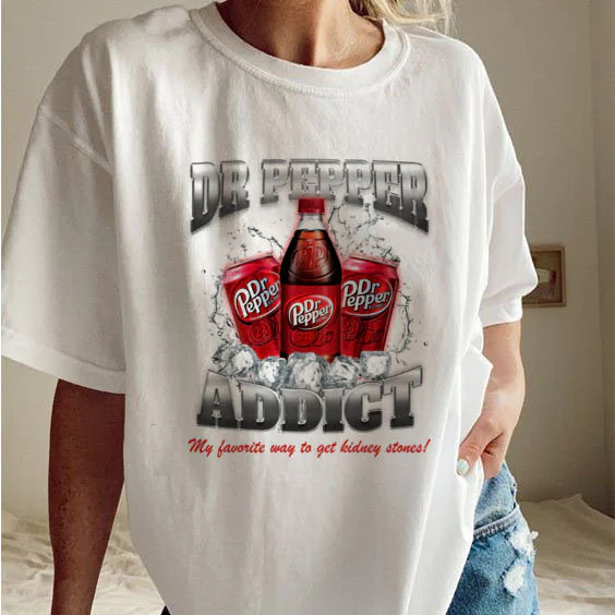 Vintage Yeah I'm A Dr Pepper Addict So What Trending Unisex T-Shirt Vintage Yeah I'm A Dr Pepper Addict So What Trending Unisex T-Shirt