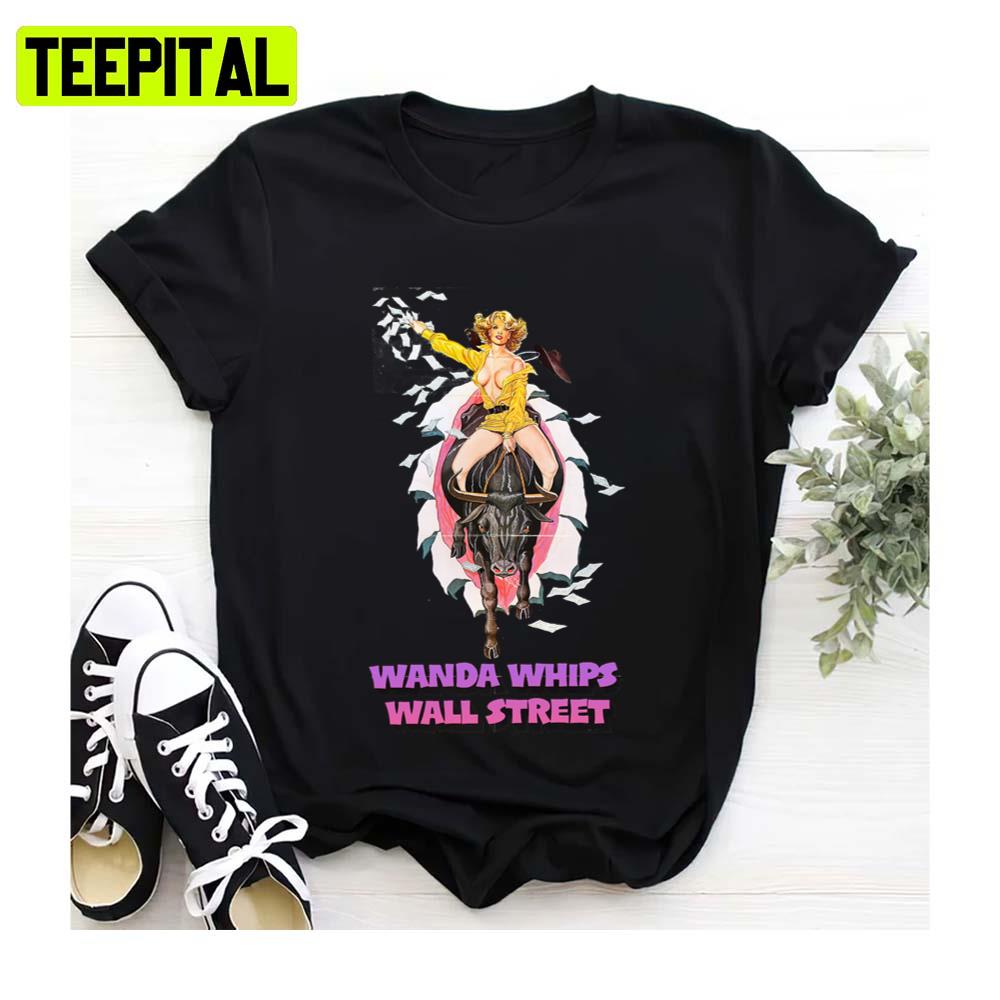 Wanda Whips Wall Street Ginger Lynn 1982 Unisex Sweatshirt Wanda Whips Wall Street Ginger Lynn 1982 Unisex Sweatshirt