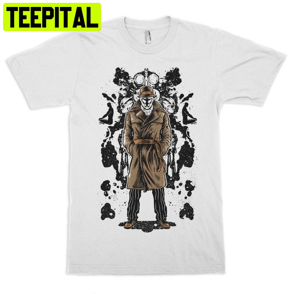 Watchmen Rorschach Art Trending Unisex T-Shirt Watchmen Rorschach Art Trending Unisex T-Shirt