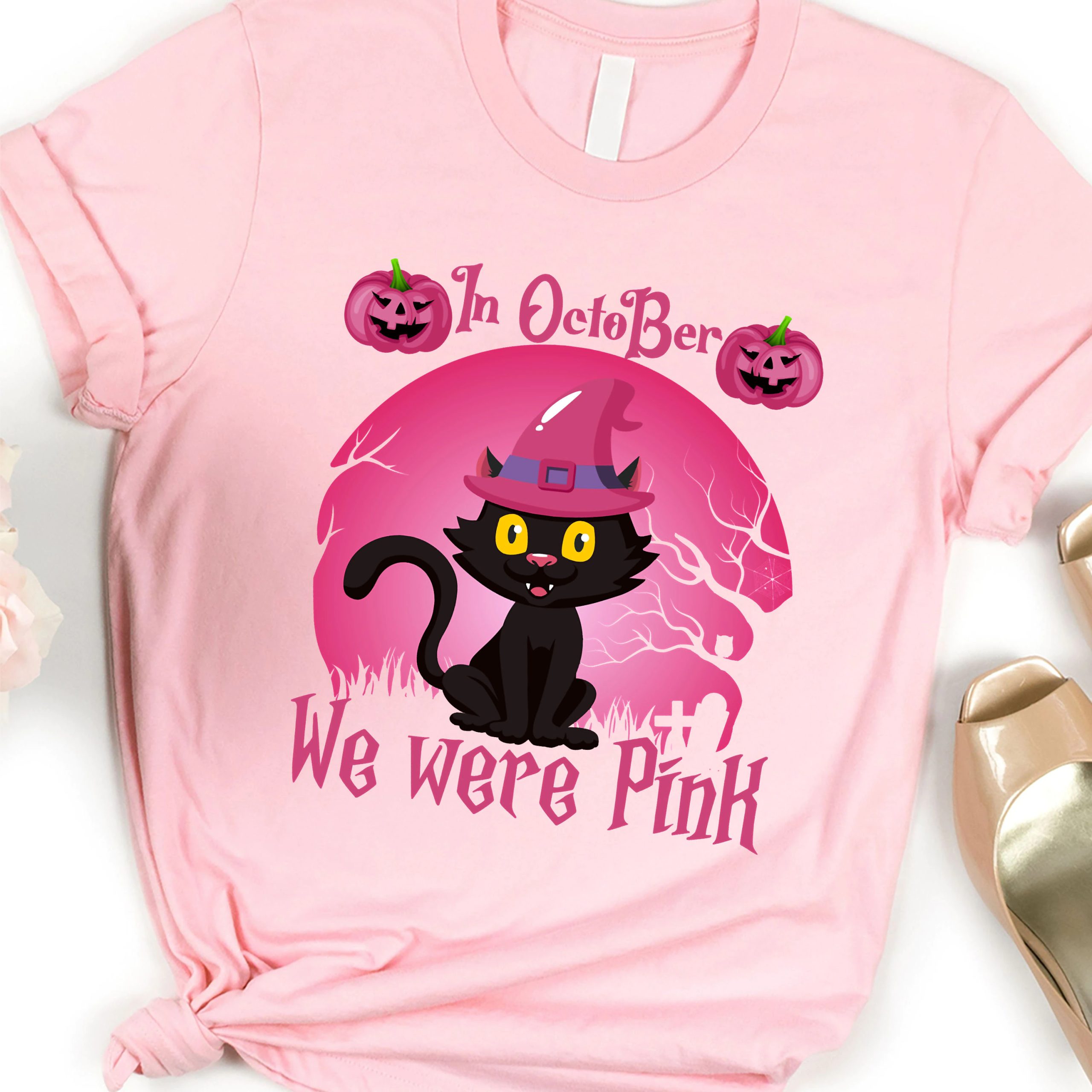 We Were Pink Ghost Face I'm A Survivor Scream Breast Cancer Disney Halloween New Art T-Shirt We Were Pink Ghost Face I'm A Survivor Scream Breast Cancer Disney Halloween New Art T-Shirt