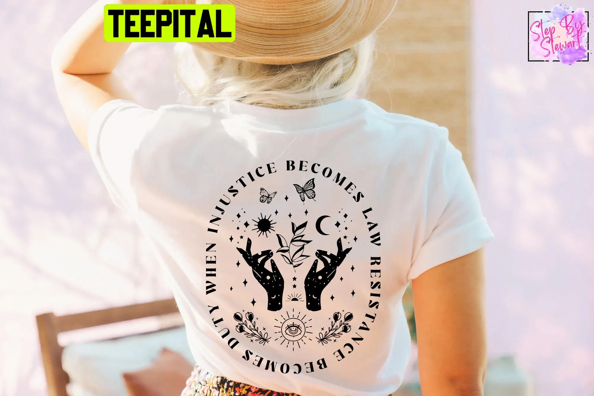 When Injustice Becomes Law Resistance Becomes Duty Women Power Unisex T-Shirt When Injustice Becomes Law Resistance Becomes Duty Women Power Unisex T-Shirt