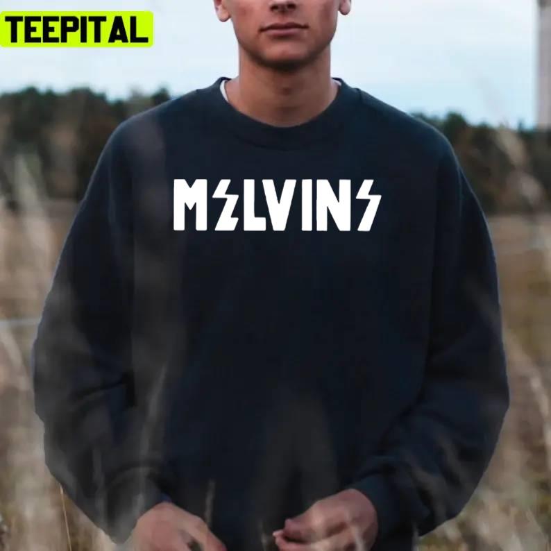 White Logo Original Of Melvins Unisex T-Shirt White Logo Original Of Melvins Unisex T-Shirt