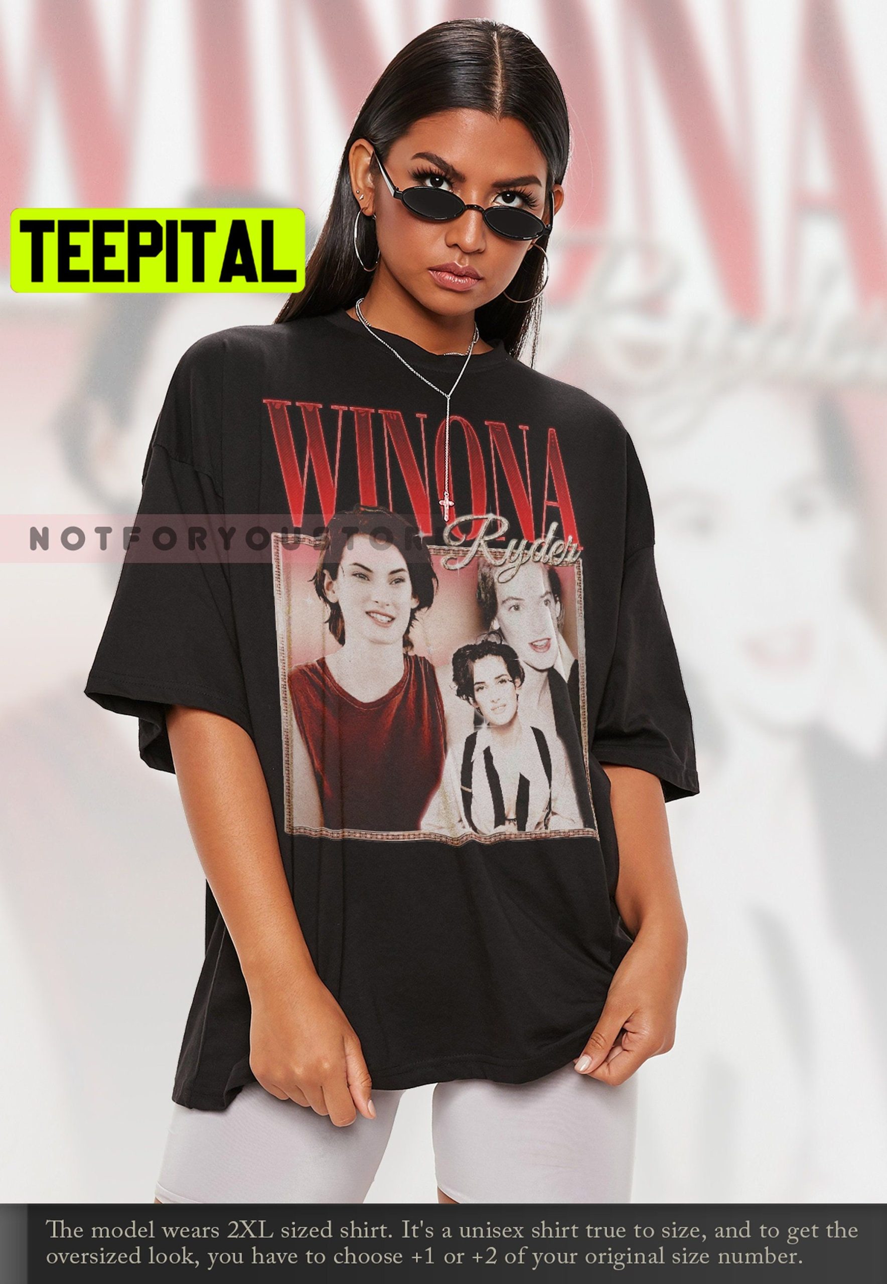 Winona Ryder Retro Style Trending Unisex Shirt Winona Ryder Retro Style Trending Unisex Shirt